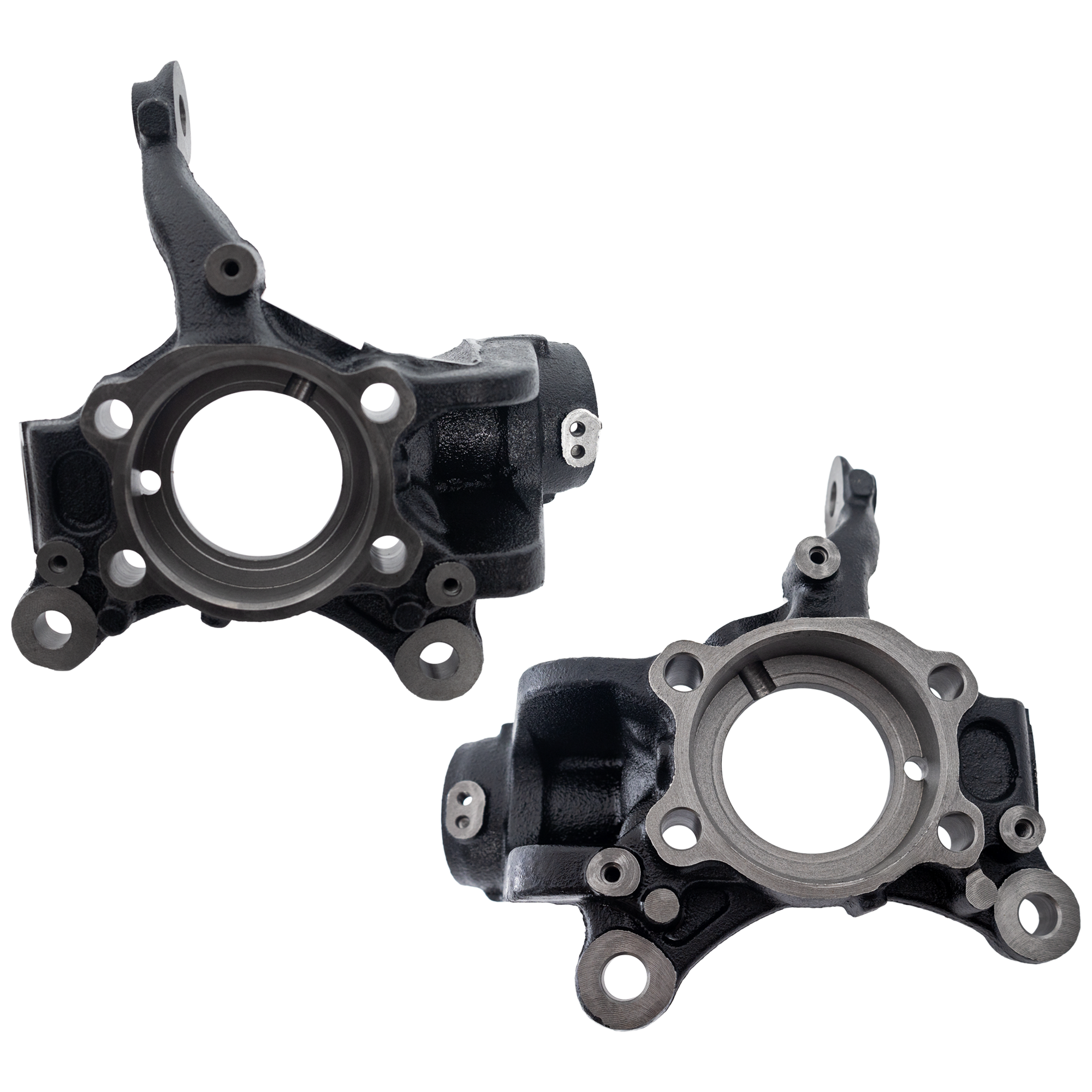 AM GOLF 10-13 A3-06-13 FRONT KNUCKLE RH AND LH Black Cast Iron SKU SET RV28080007 OEM 1K0407255AA 1K0407255N 1K04072