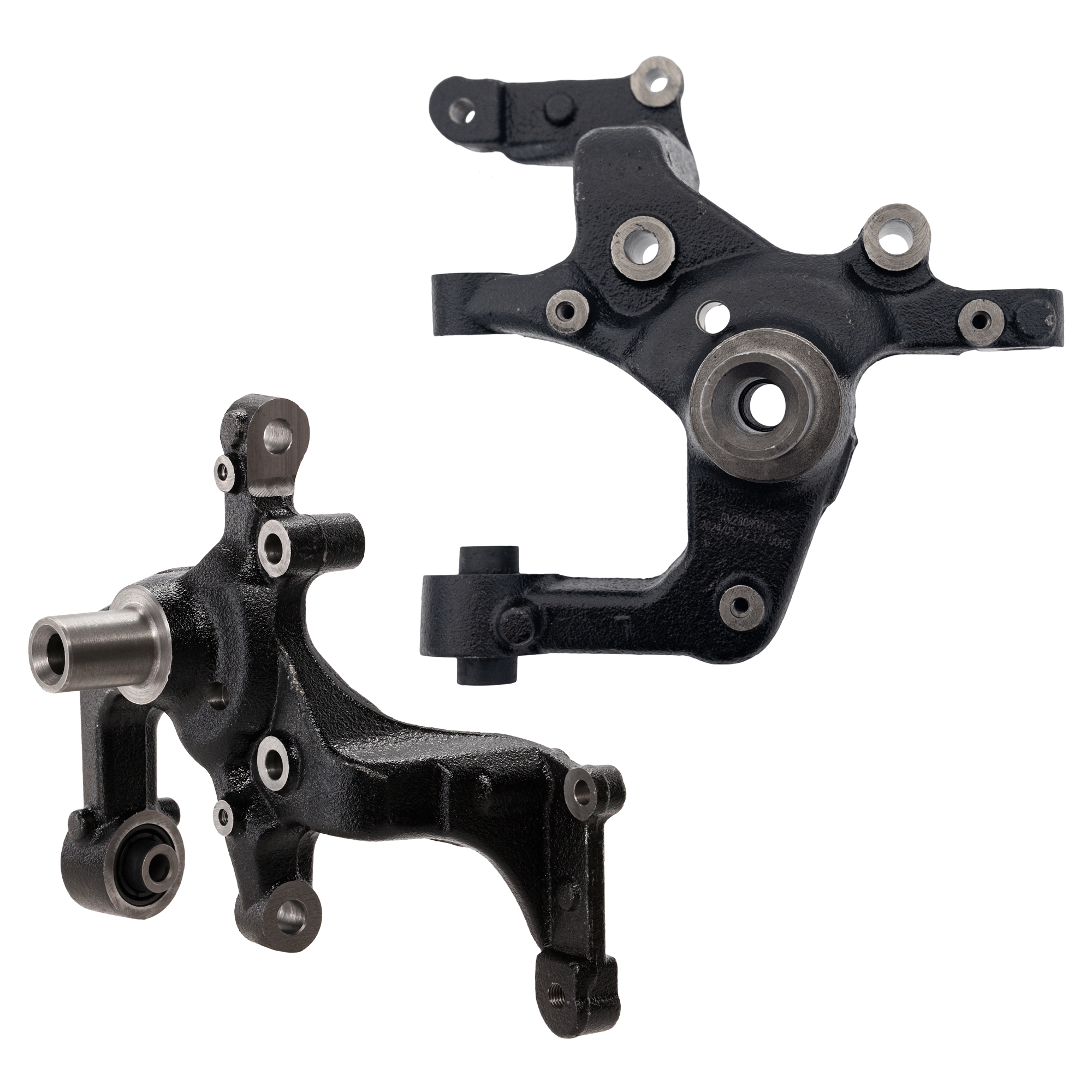 AM GOLF 10-13 A3-09-13 REAR KNUCKLE RH AND LH Black Cast Iron SKU SET RV28080009 OEM 1K0505435AC 1K0505435AE 1K0505