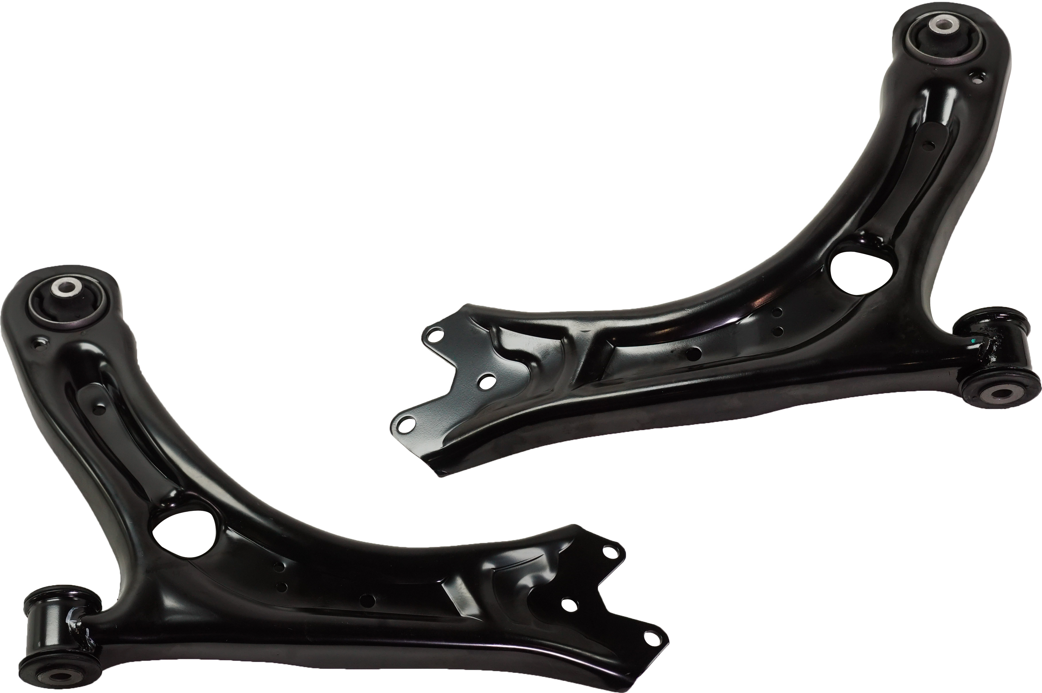 AM BEETLE 12-19 PASSAT 12-21 FRONT CONTROL ARM RH AND LH w Bushing w o Ball Joint SKU SET RV28150005 OEM 561407152A 561407152C 56140715
