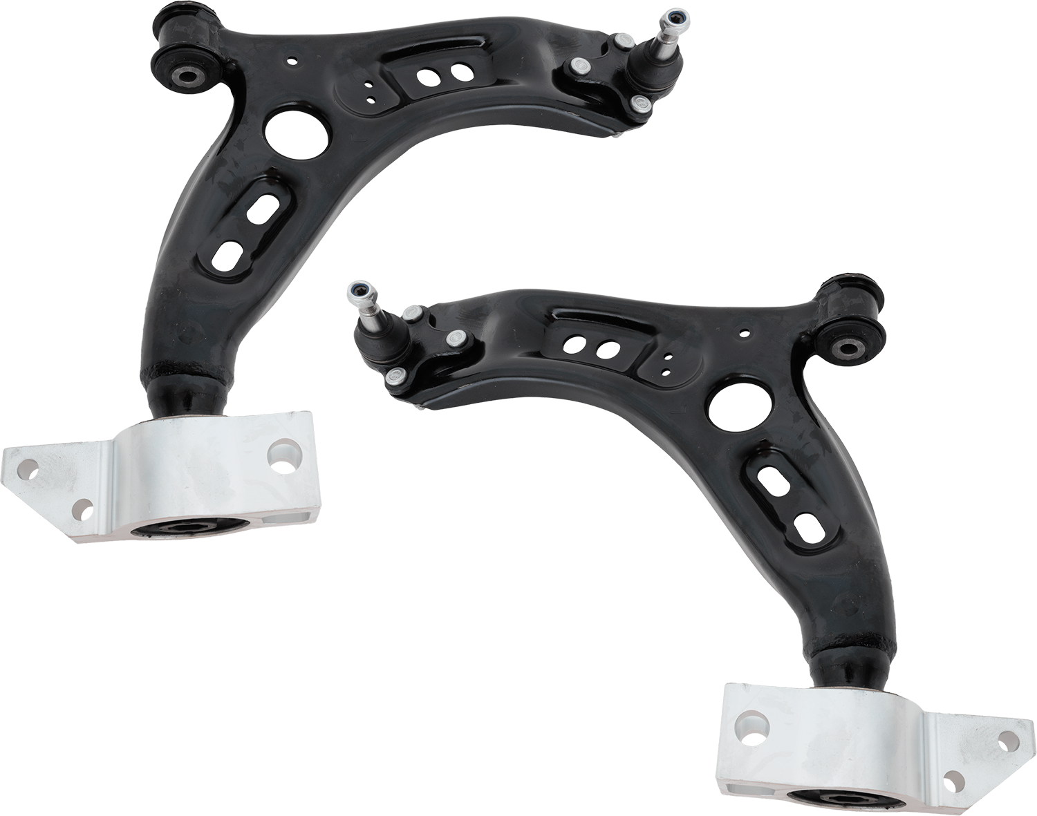 AM TIGUAN 10-17 CC 11-17 FRONT CONTROL ARM RH AND LH Lower w Ball Joint and Bushing SKU SET RV28150015 OEM 5N0407152-5N0407151