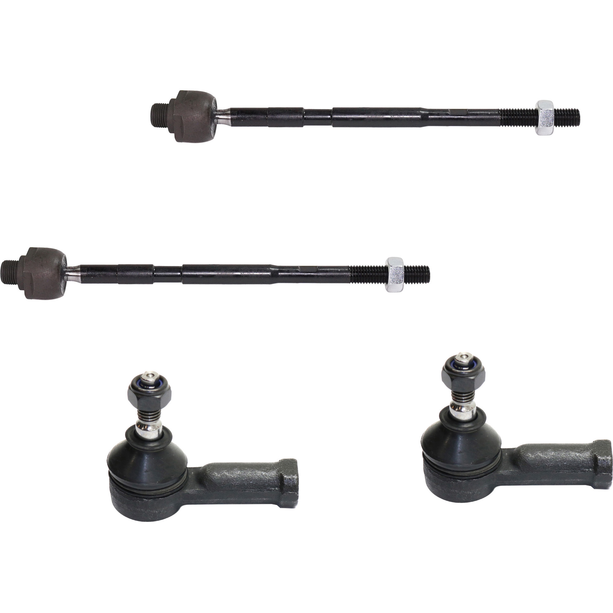 AM VOLVO 740-85-92 VOLVO 960-92-97 FRONT TIE ROD END RH AND LH Inner and Outer SKU SET RV28210048-4 OEM 12056586-3516944-1359347