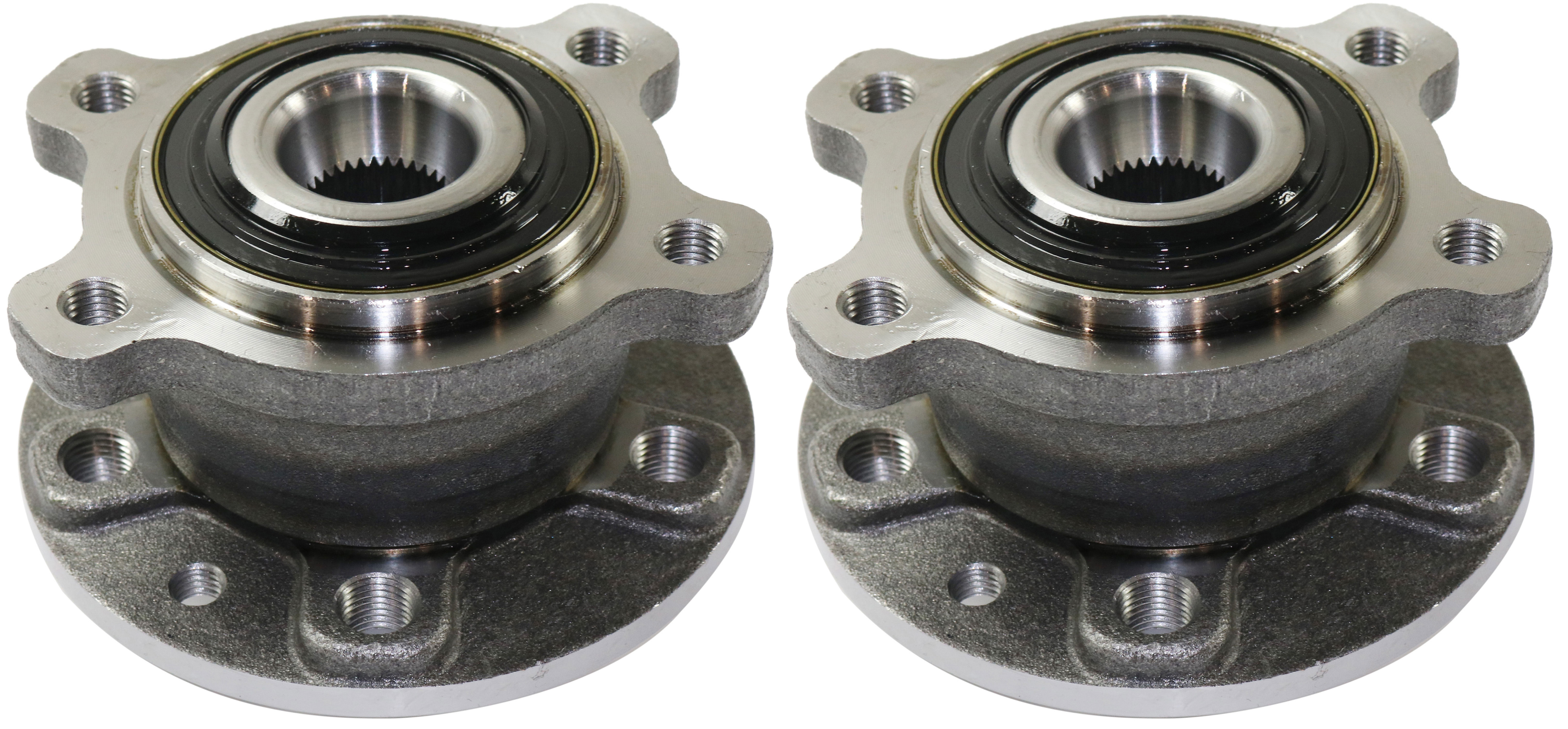 AM S80-07-14 S60-11-18 REAR HUB ASSEMBLY RH AND LH All Wheel Drive 5 Lugs 5 x 4.21 in. Bolt Pattern SKU SET RV28590001-2 OEM 31360027
