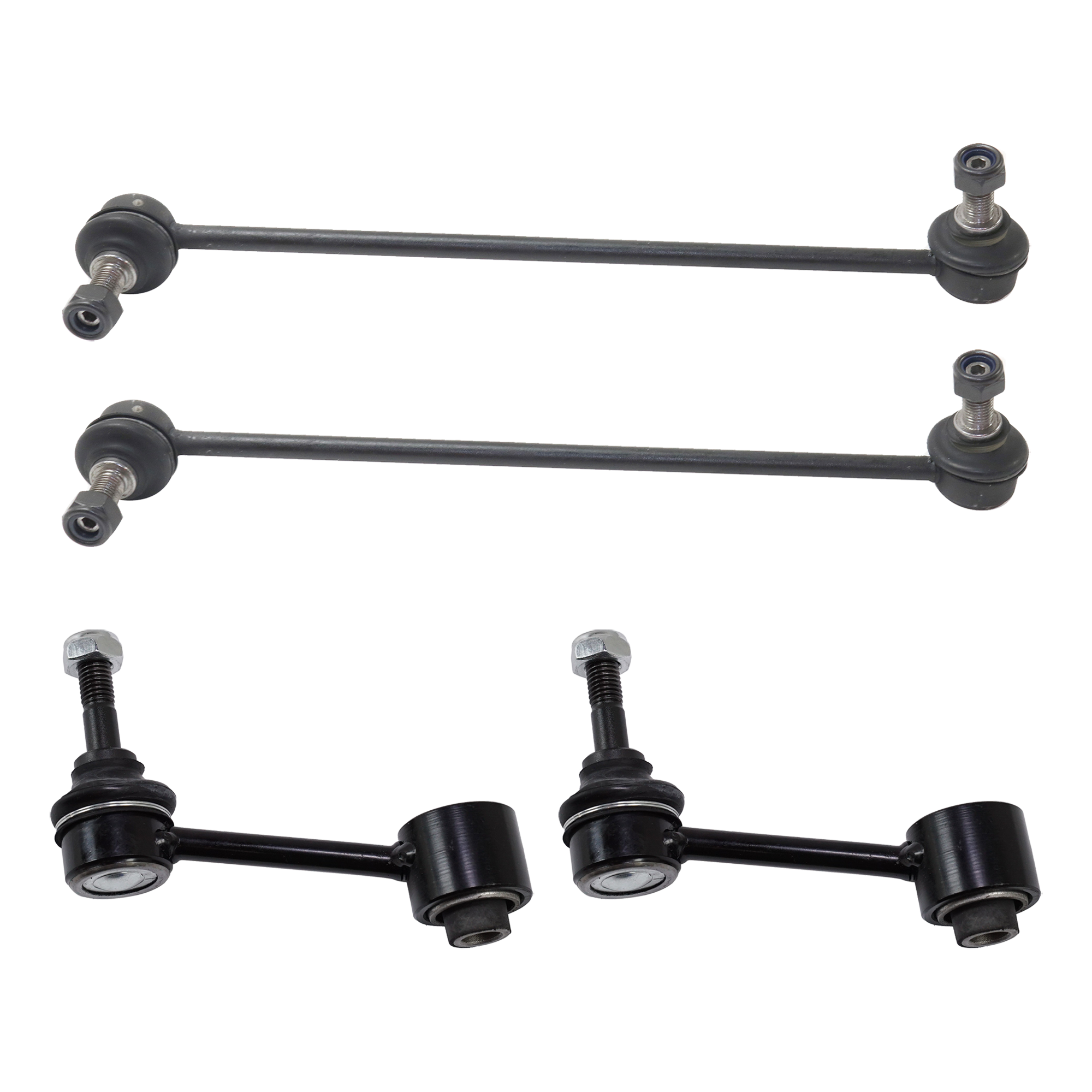 AM EOS 07-16 PASSAT 06-19 FRONT AND REAR SWAY BAR LINK Set of 4 SKU SET RV28680001-4 OEM 18444-1015628-2651603-2651763