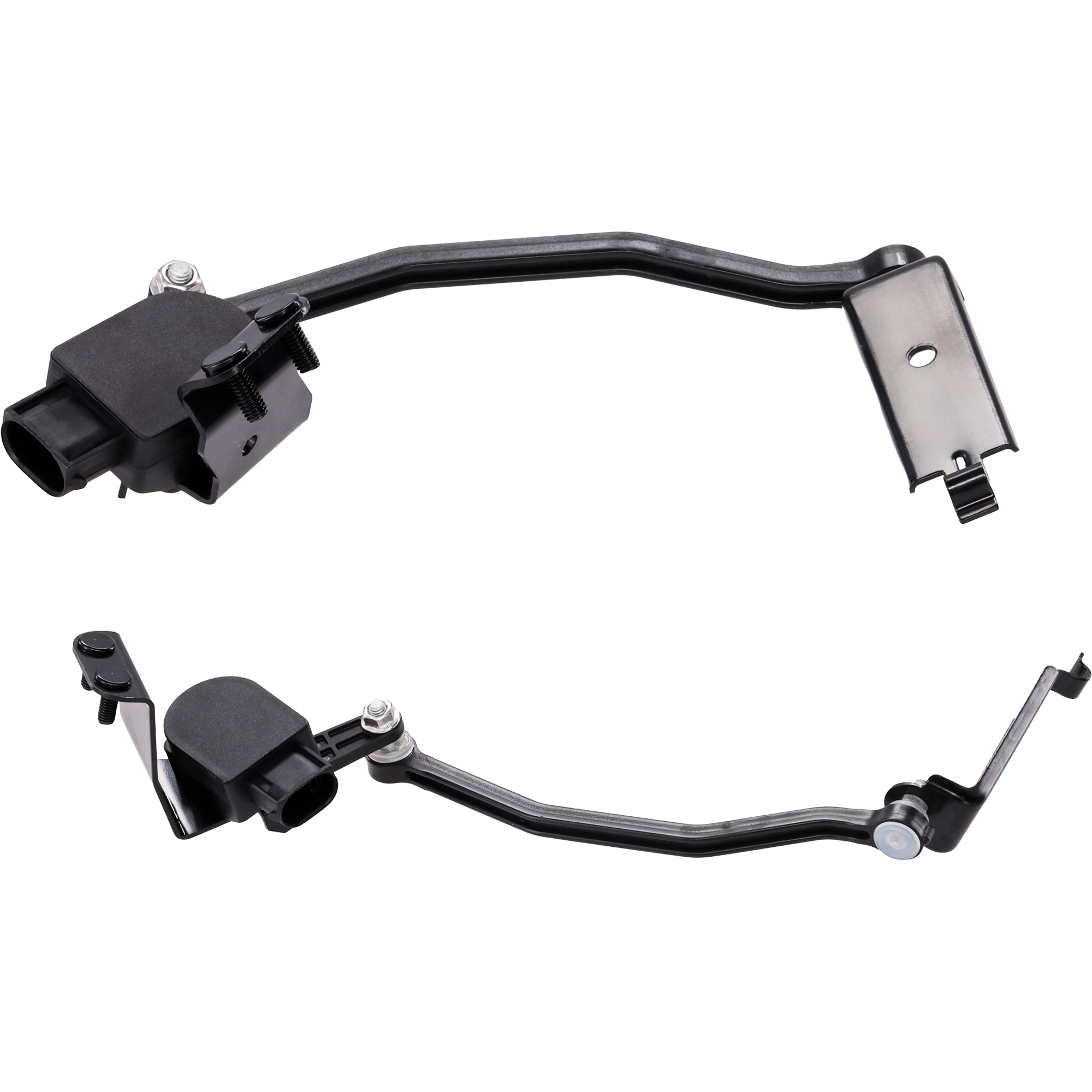 AM S80-07-16 XC70-08-16 FRONT SUSPENSION RIDE HEIGHT SENSOR RH AND LH Black Plastic SKU SET RV32840001 OEM 31288271-30782818-31288272-307