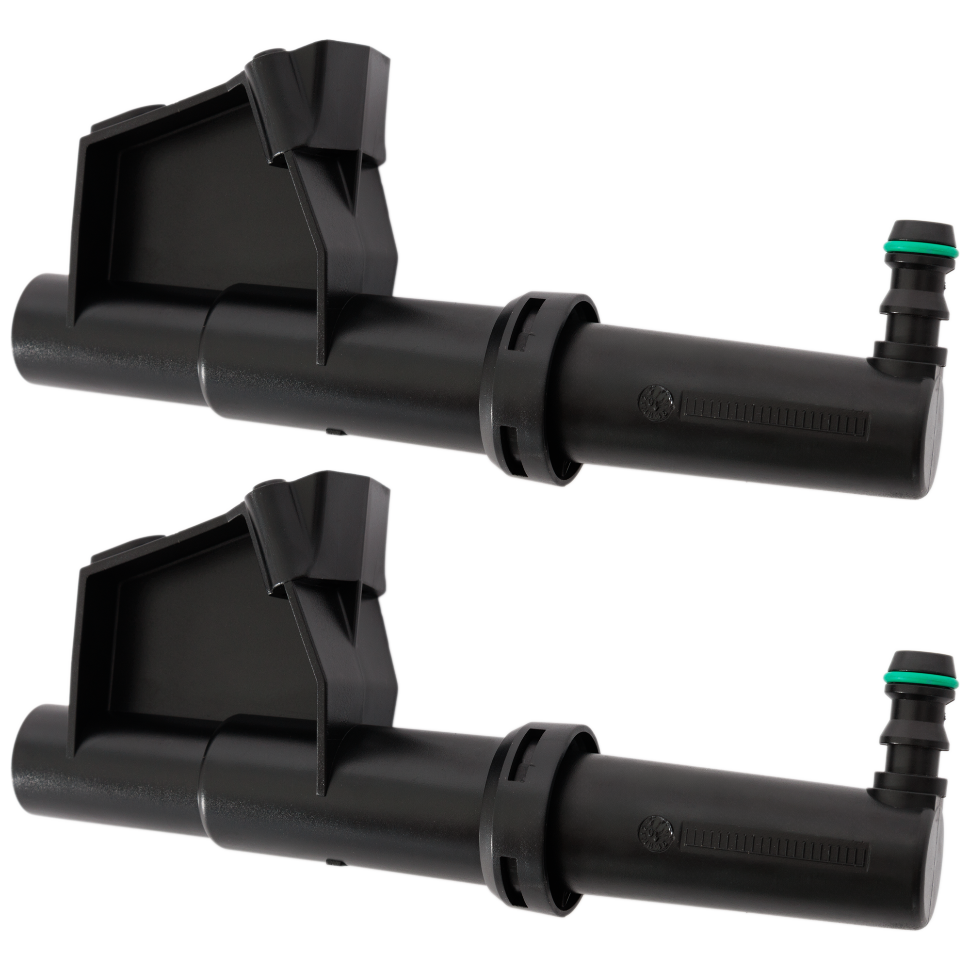 AM S40-06-11 V50-06-10 HEADLIGHT WASHER NOZZLE RH AND LH From Ch 186991-190375 To Ch 547567 SKU SET RV38380016-2 OEM 31253730