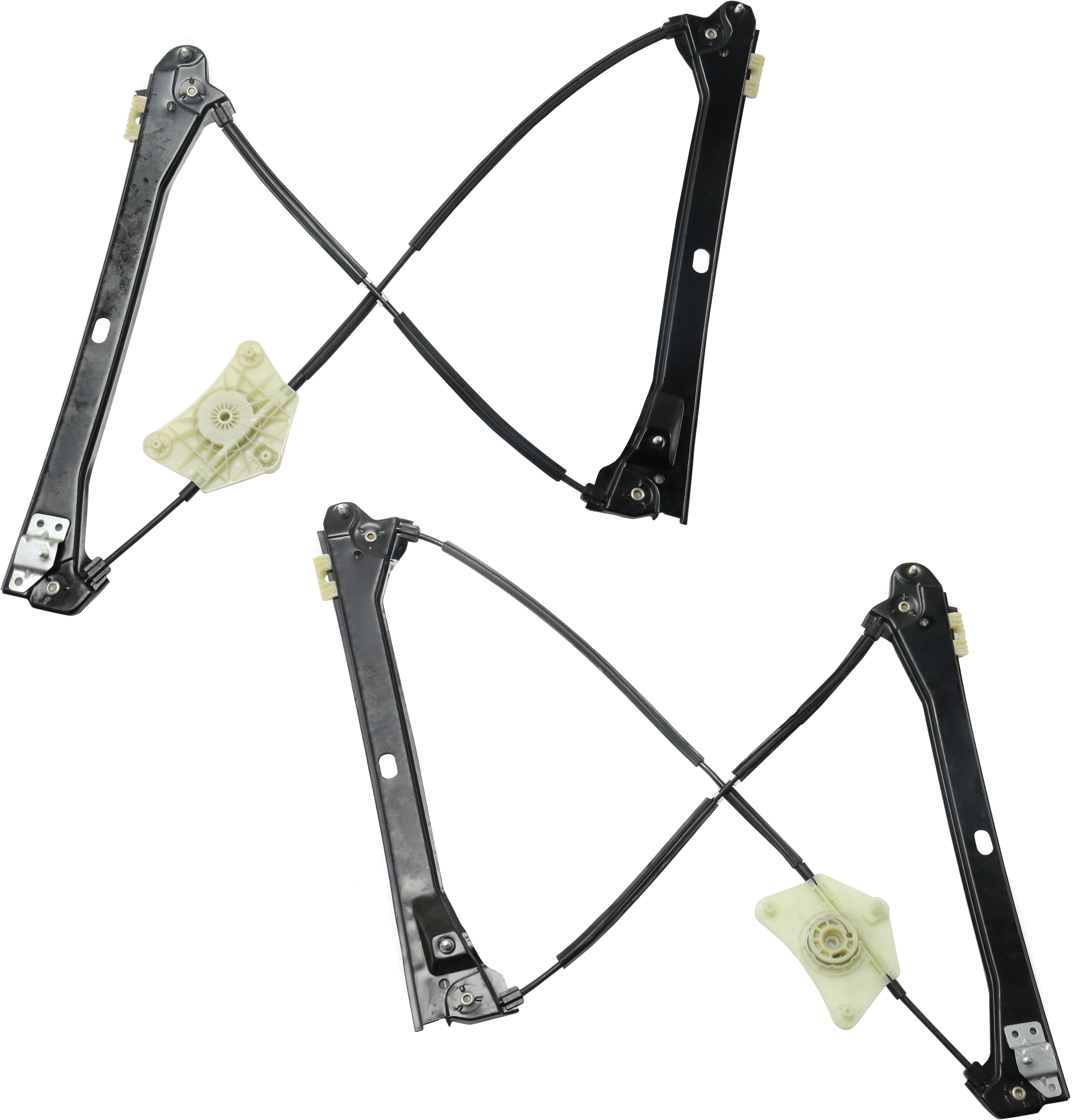 AM PASSAT 12-22 FRONT WINDOW REGULATOR RH AND LH Power w o Motor SKU SET RV46290009 Partslink VW1351124 VW1350124 OEM 561837462D 561837461D