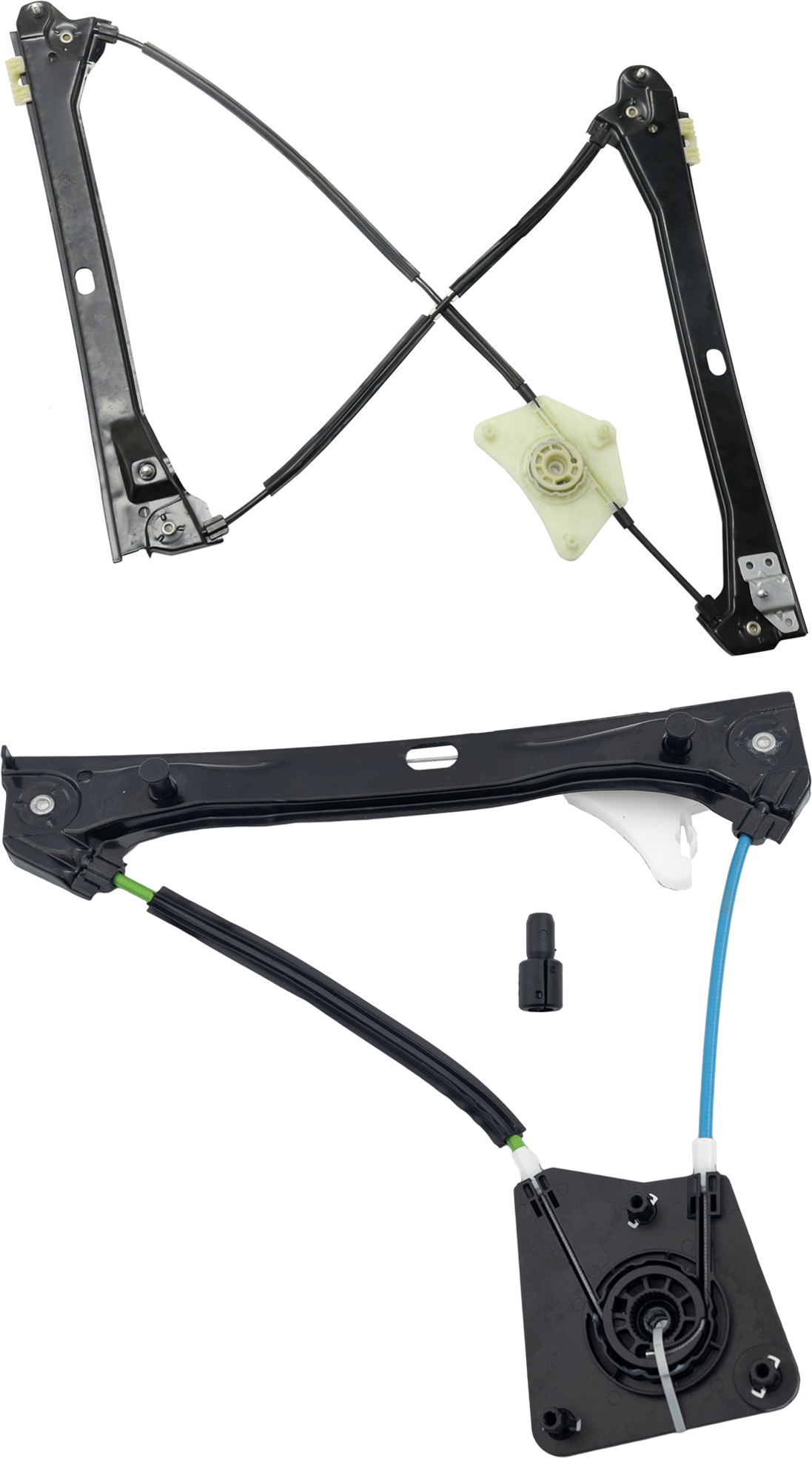 AM PASSAT 12-22 FRONT AND REAR WINDOW REGULATOR LH Power w o Motor SKU SET RV46290010 Partslink VW1350124 VW1550111 OEM 561837461D 561839461F