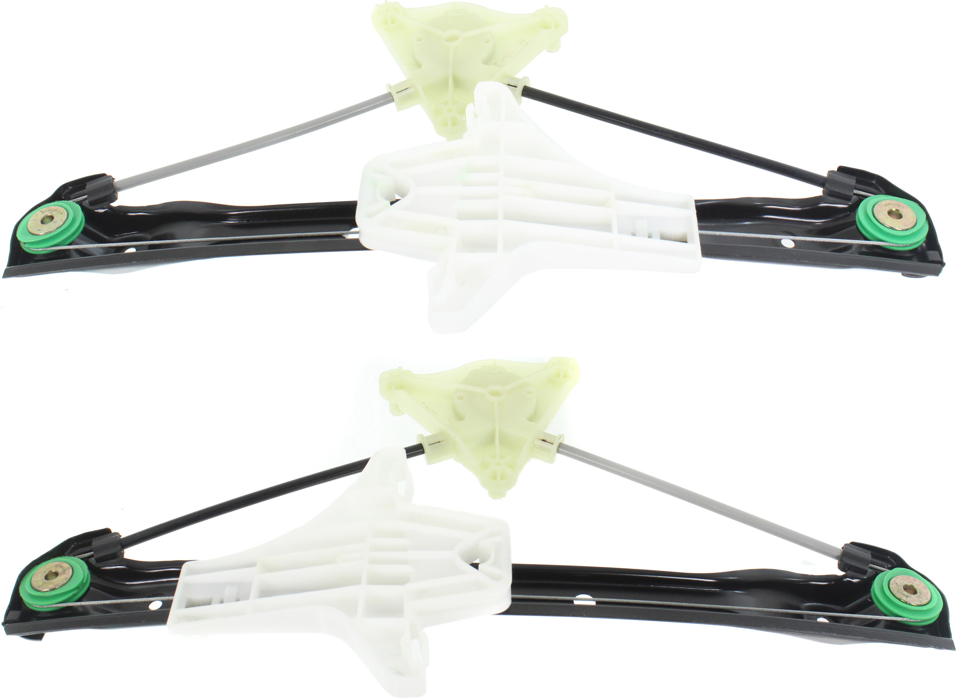 AM PASSAT 06-09 REAR WINDOW REGULATOR RH AND LH Power w o Motor SKU SET RV49170001 OEM 3C5839462G 3C5839461G