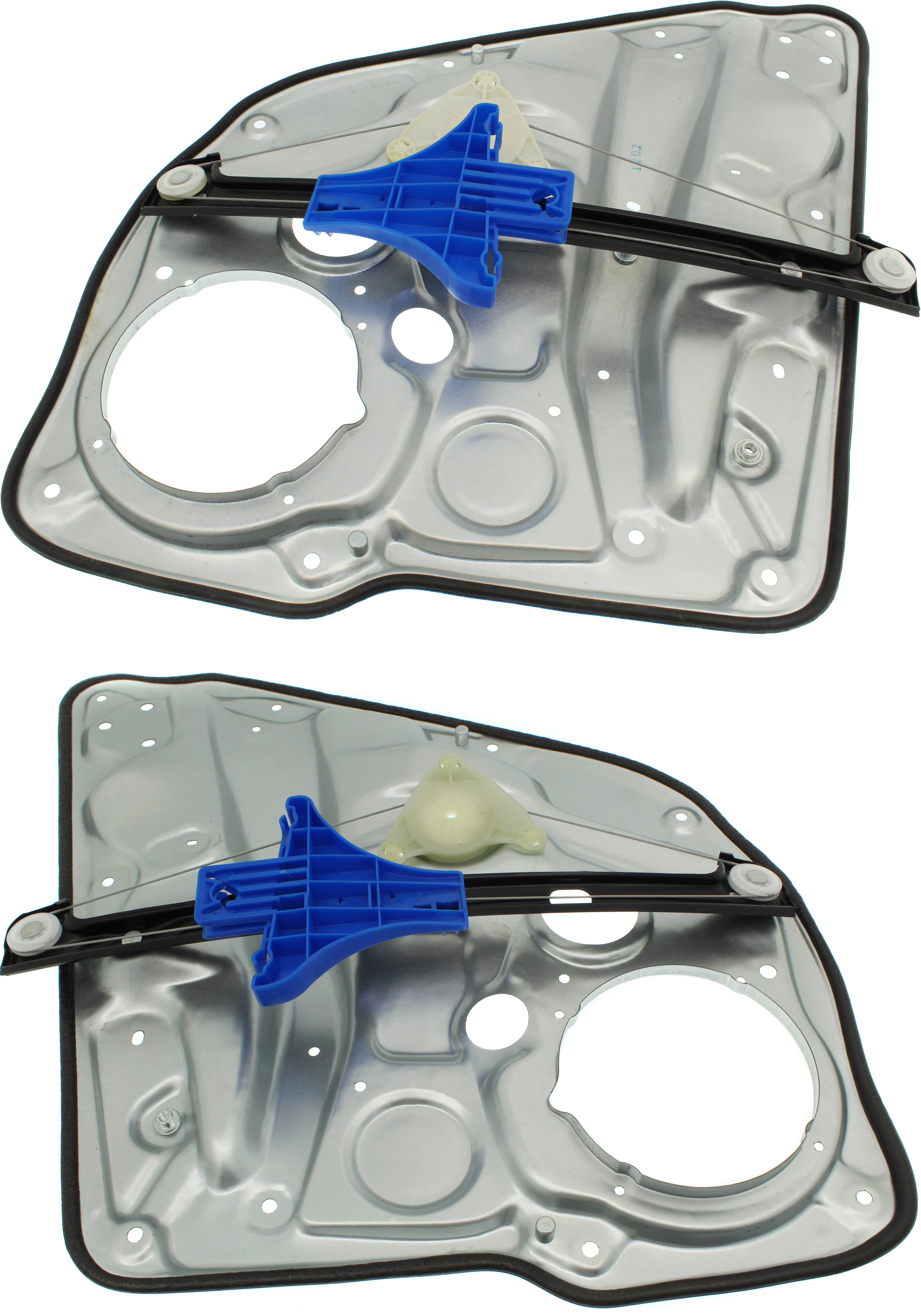 AM JETTA 99-05 REAR WINDOW REGULATOR RH AND LH Power w o Motor SKU SET RV49170003 Partslink VW1550105 VW1551105 OEM 1J5839461A 1J5839462A