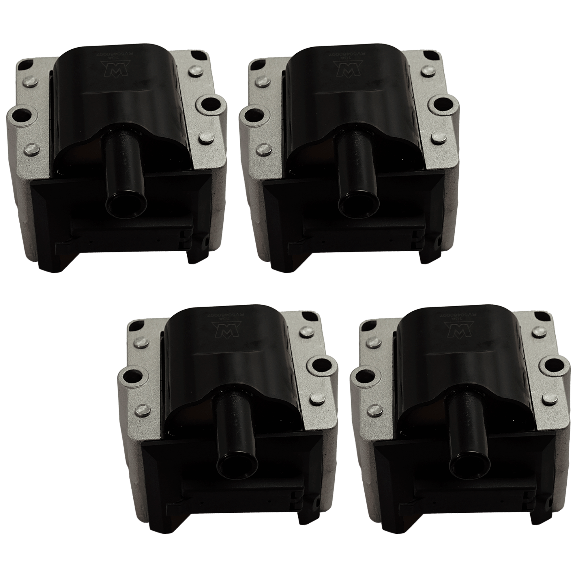 AM CORRADO 92-94 PASSAT 93-94 IGNITION COIL Set of 4 w High Energy Ignition Distributor SKU SET RV50460007-4