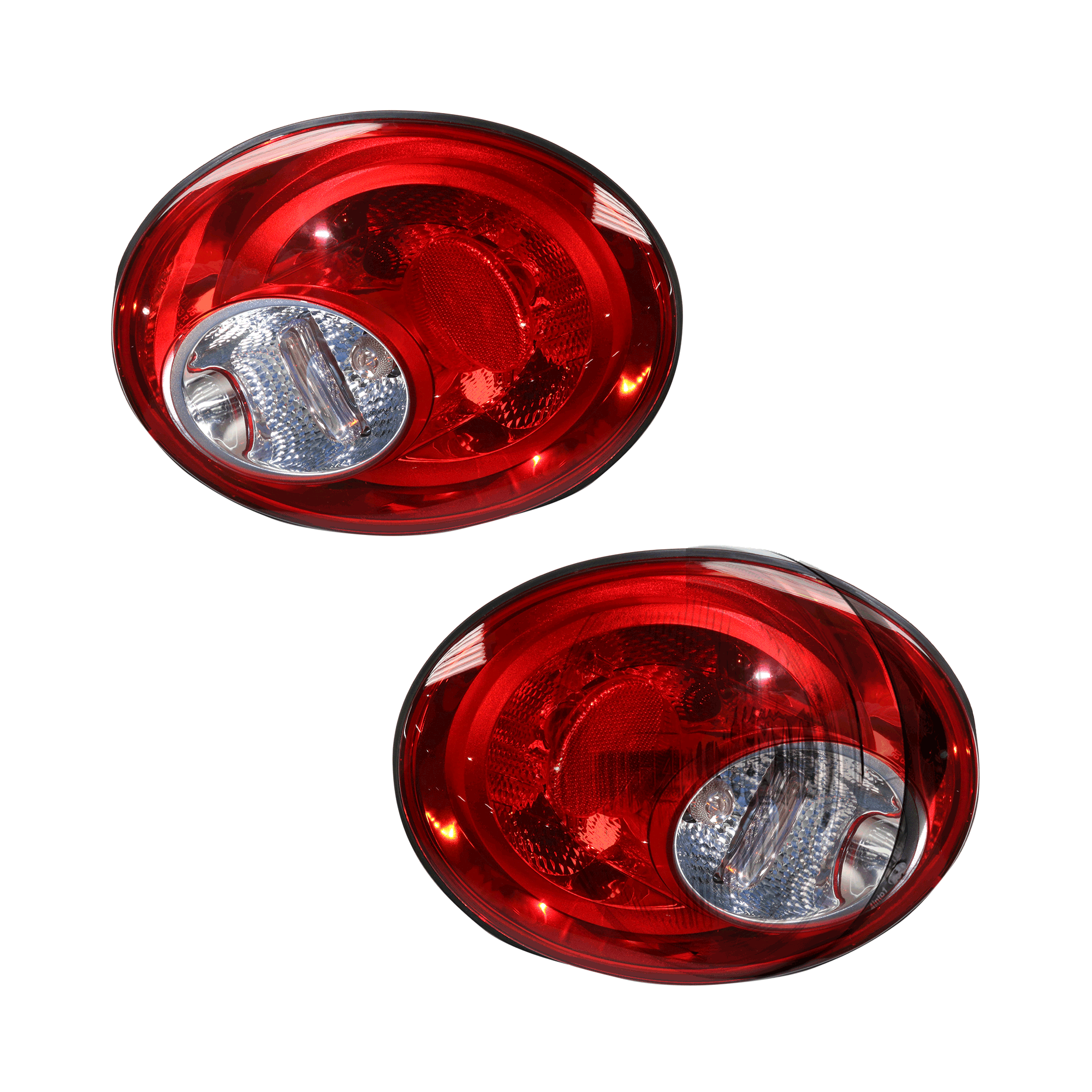 AM BEETLE 06-10 TAIL LAMP RH AND LH Assembly Set of 2 Halogen SKU SET RV73010003-2 Partslink VW2818110 OEM 1C0945172G PFM 1C0945095M PFM