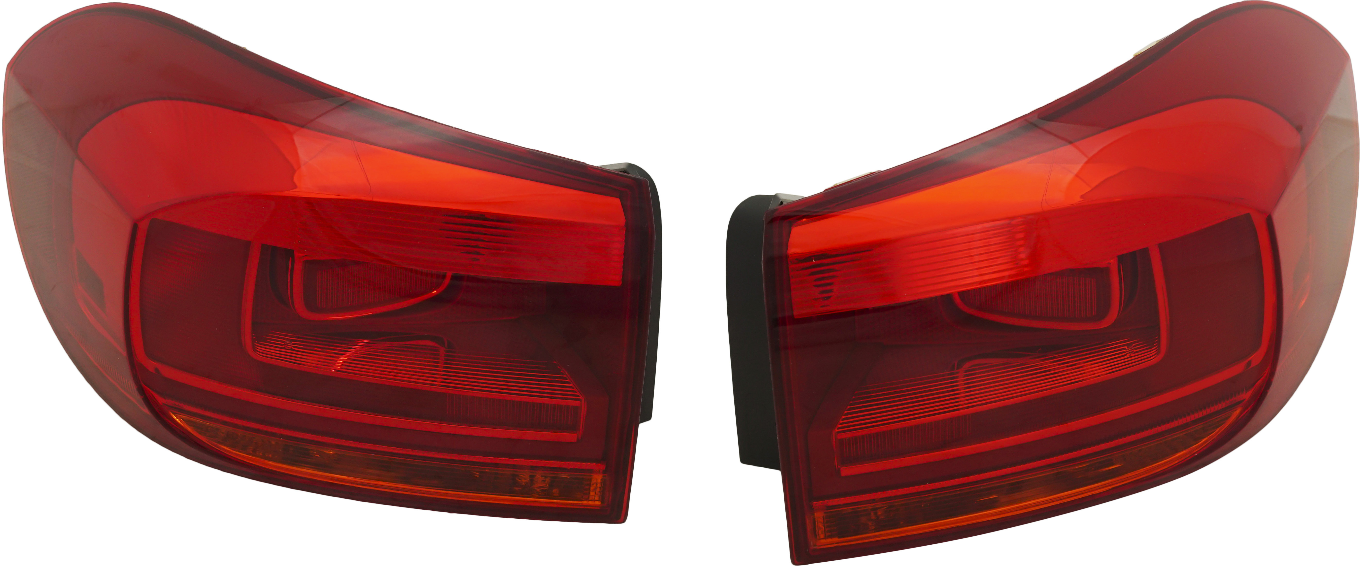 AM TIGUAN 12-17 TIGUAN LIMITED 17-18 TAIL LAMP RH AND LH Outer CAPA SKU SET RV73010007Q Partslink VW2805110C VW2804110C OEM 5N0945096R 5N0945095R