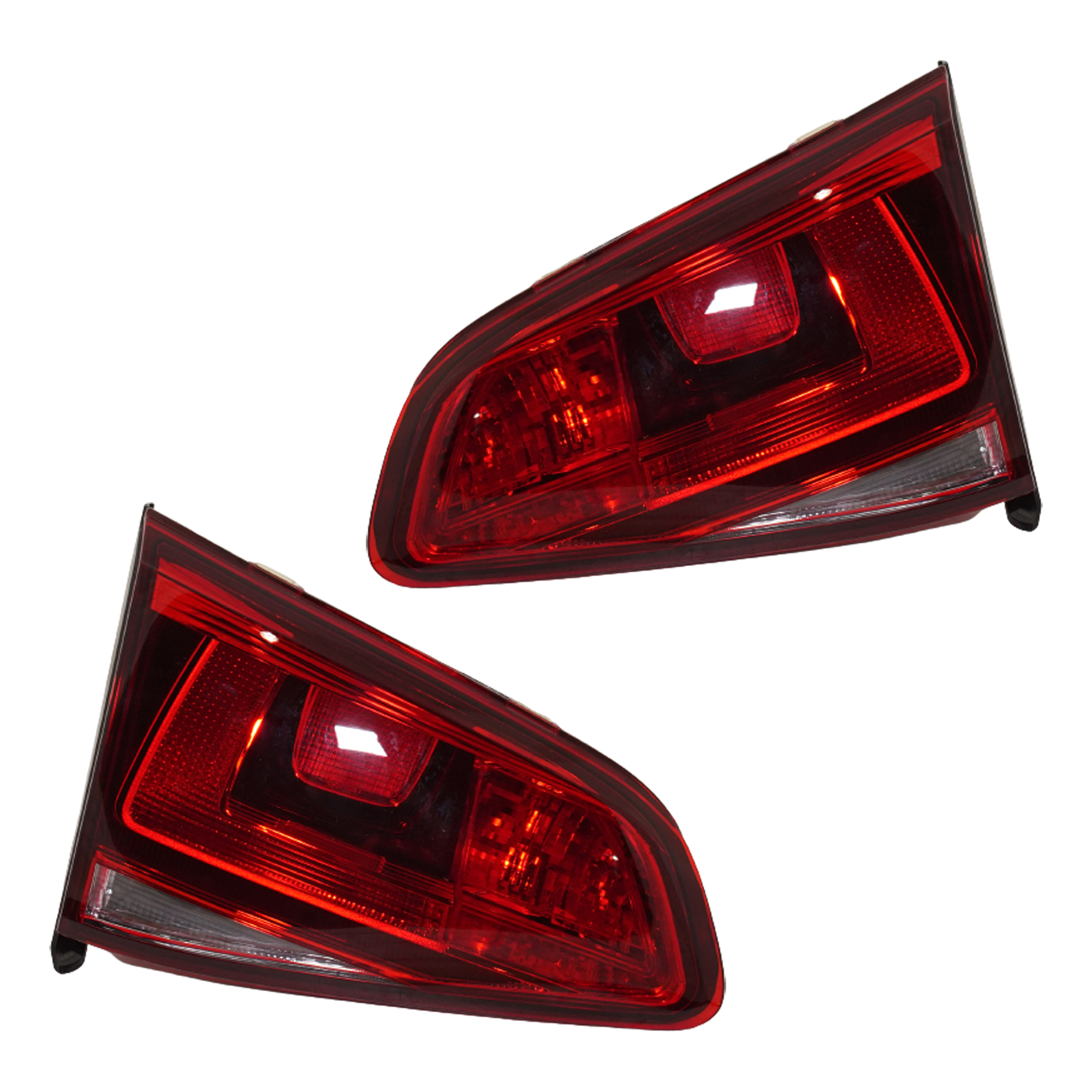 AM GOLF R 15-19 TAIL LAMP RH AND LH Inner Assembly Halogen SKU SET RV73010015 Partslink VW2803116 VW2802116 OEM 5G0945094AE 5G0945093AF
