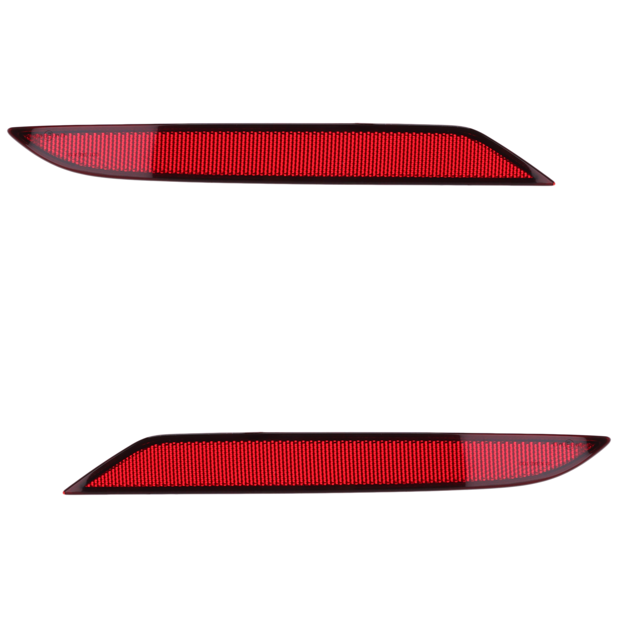 AM GOLF 18-21 E GOLF 17-20 GOLF R 18-19 REAR BUMPER REFLECTOR RH AND LH E GOLF From 12-12-16 CAPA SKU SET RV73490023UQ Partslink VW1184113C VW1185113C OEM 5G0945105C 5G0945106C