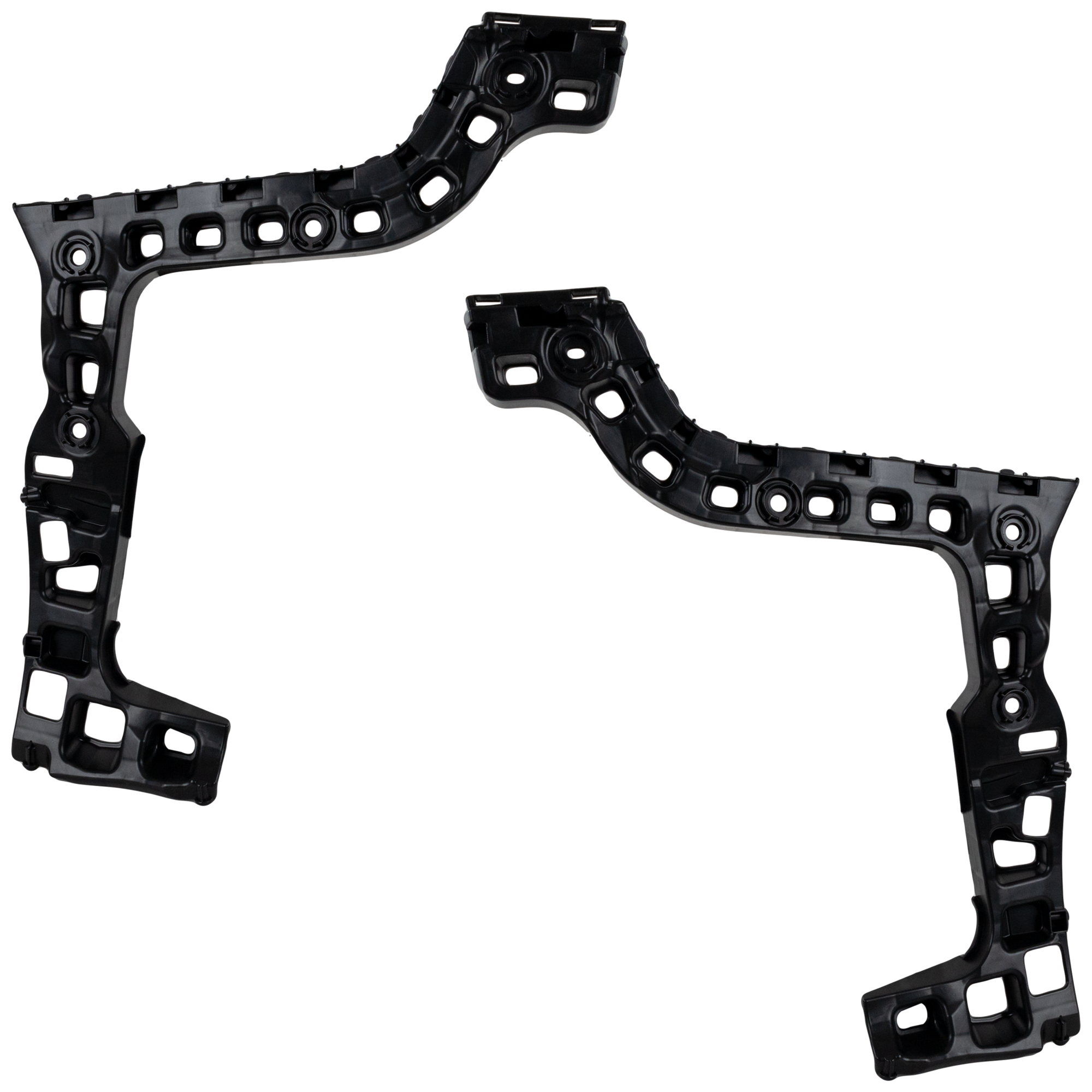 AM ATLAS 18-20 REAR BUMPER BRACKET RH AND LH 2 pc kit SKU SET RV76270009 Partslink VW1143111 VW1142111 OEM 3CN807394-3CN807393