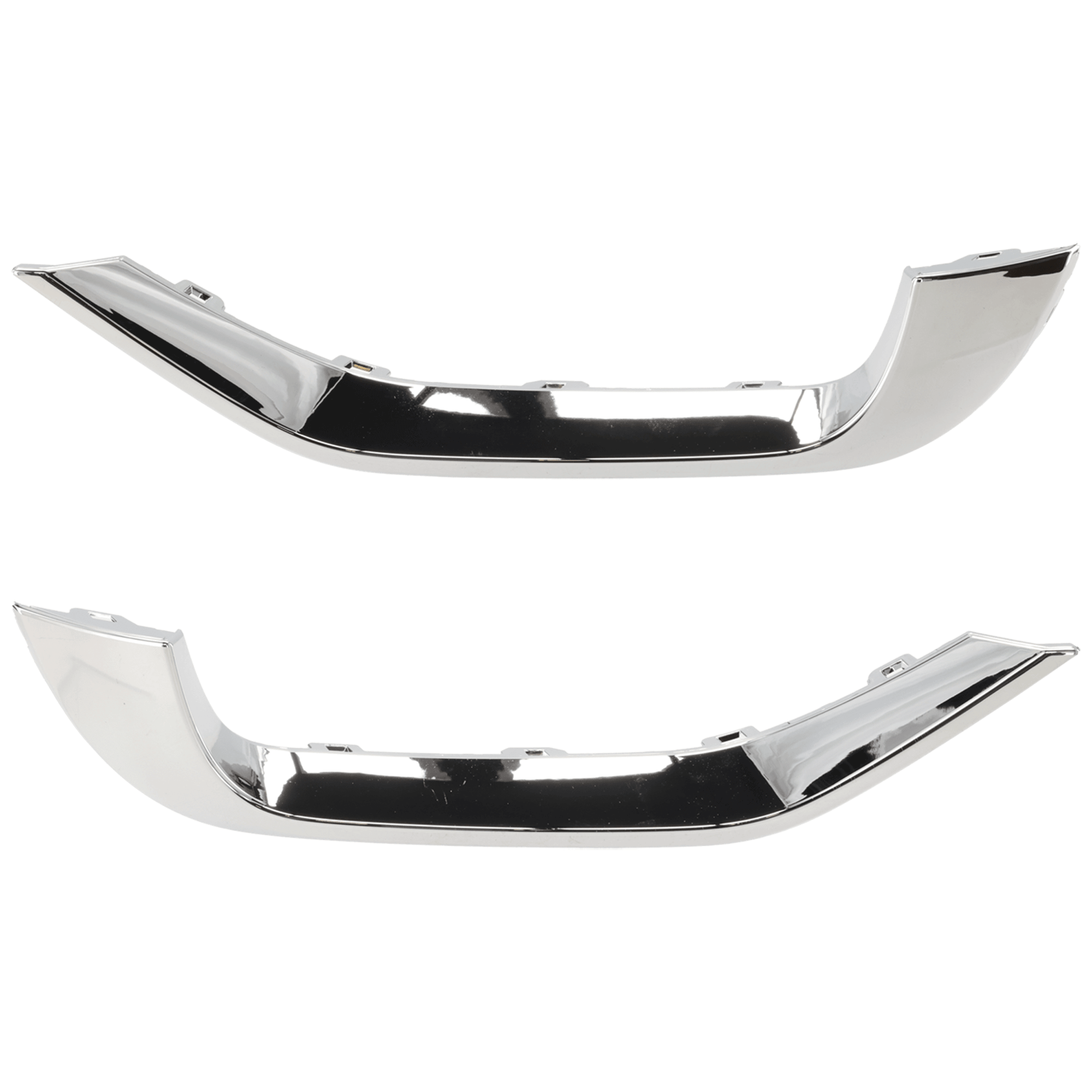 AM ATLAS CROSS SPORT 20-23 REAR BUMPER MOLDING RH AND LH Exhaust Tail Pipe Tip Chrome w o R Line Package Exc. R Line Models SKU SET RV76350037 Partslink VW1146120 VW1147120 OEM 3CM8078332ZZ 3CM8078342ZZ