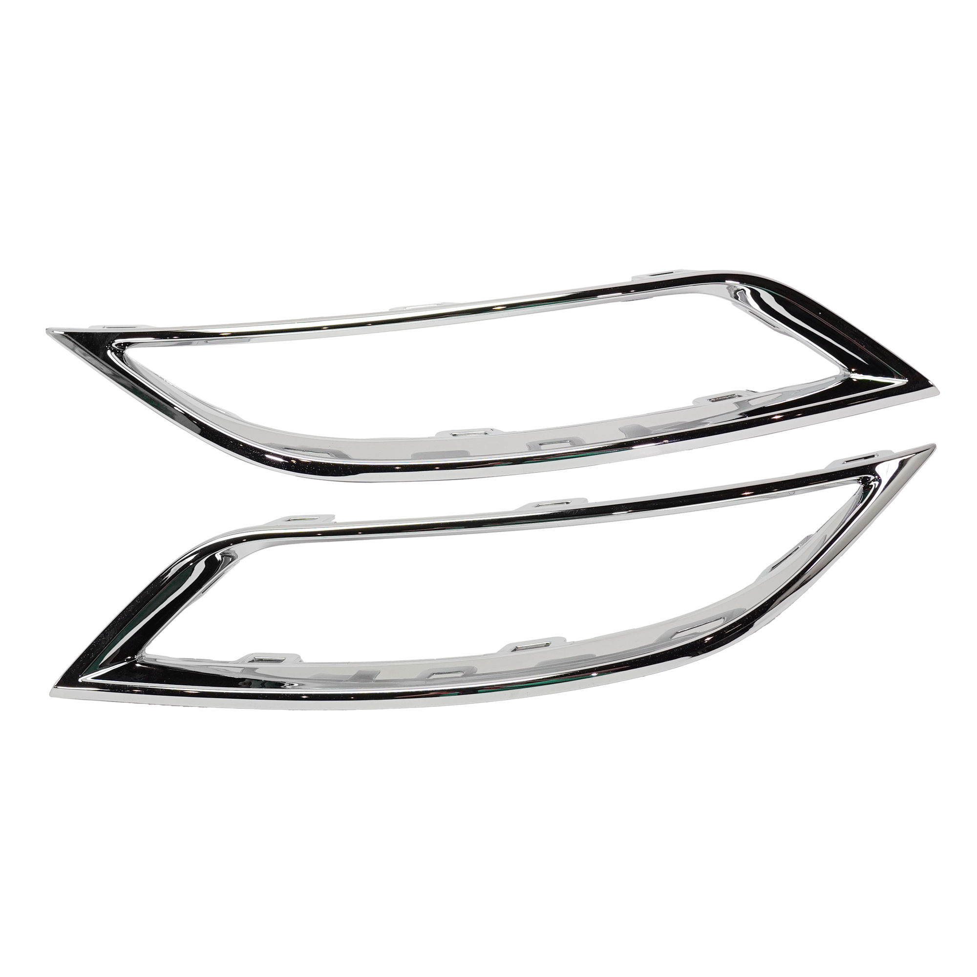 AM JETTA 19-21 REAR BUMPER MOLDING RH AND LH Lower Silver SKU SET RV76370007 Partslink VW1147107 VW1146107 OEM 17A8533322ZZ 17A8533312ZZ