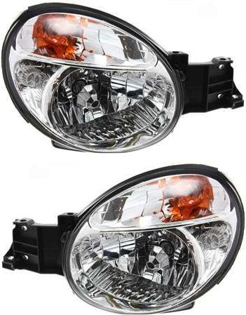 AM IMPREZA 02-03 HEAD LAMP RH AND LH Assembly Halogen SKU SET S100109 Partslink SU2502113 SU2503113 OEM 84001FE030-84001FE020