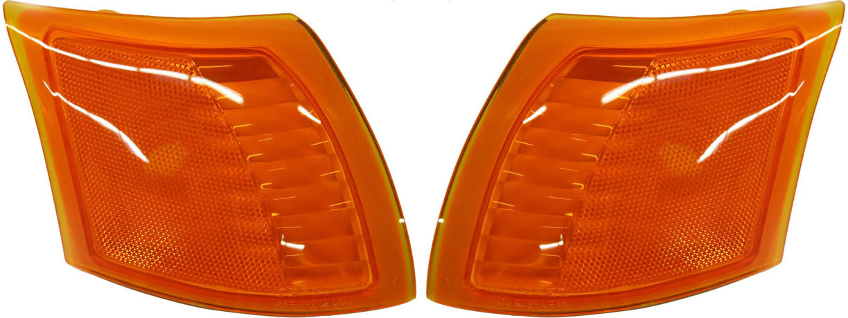 AM VUE 02-05 FRONT SIDE MARKER LAMP RH AND LH Lens and Housing SKU SET S104507 Partslink GM2551188 GM2550188 OEM 22700025-22700024