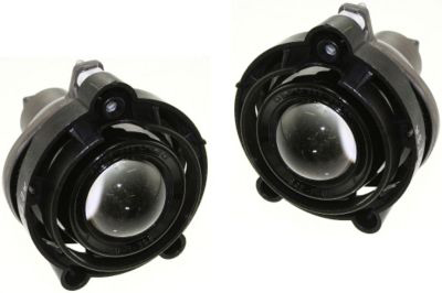 AM ION 04-07 TERRAIN 10-21 FRONT FOG LAMP RH AND LH Assembly Halogen CAPA SKU SET S107902Q Partslink GM2593157C OEM 10335108