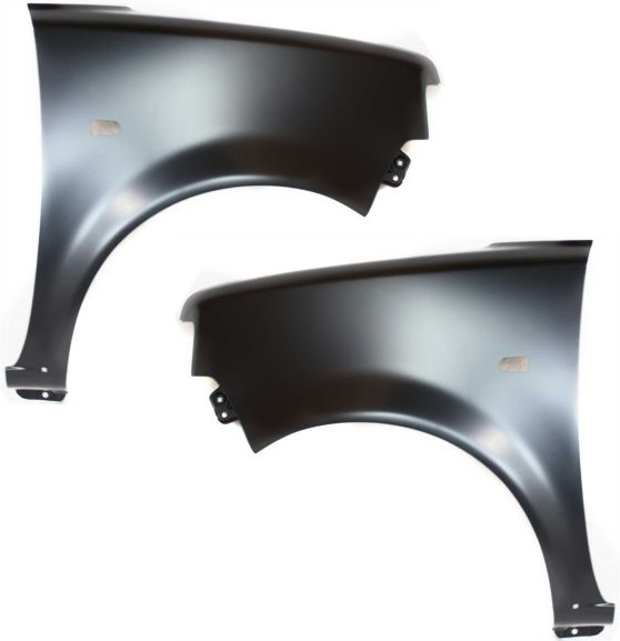 AM XB 04-06 FRONT FENDER RH AND LH Primed SKU SET S220129 Partslink SC1241102 SC1240102 OEM 5380152050-5380252050