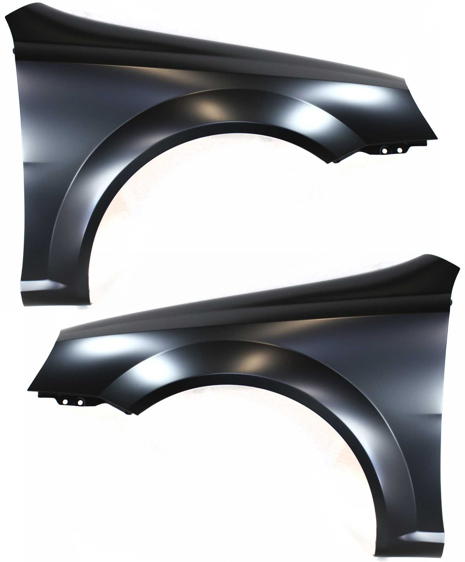 AM FORENZA 04-08 FRONT FENDER RH AND LH Primed USA Built Vehicle w o Signal Light Hole SKU SET S220131 Partslink SZ1240118 SZ1241118 OEM 5760085Z01-5770085Z01