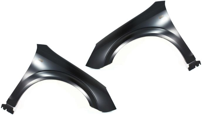AM AURA 07-09 FRONT FENDER RH AND LH Primed Steel SKU SET S220145 Partslink GM1240336 GM1241336 OEM 1-593-905-615-939-050