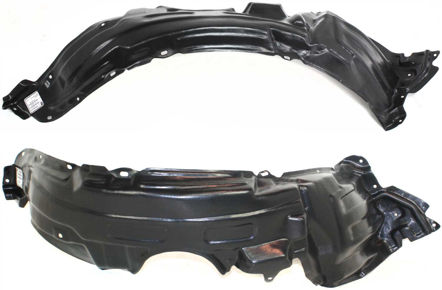 AM XB 04-06 FRONT FENDER LINER RH AND LH SKU SET S222141 Partslink SC1249102 SC1248102 OEM 5387552040-5387652040