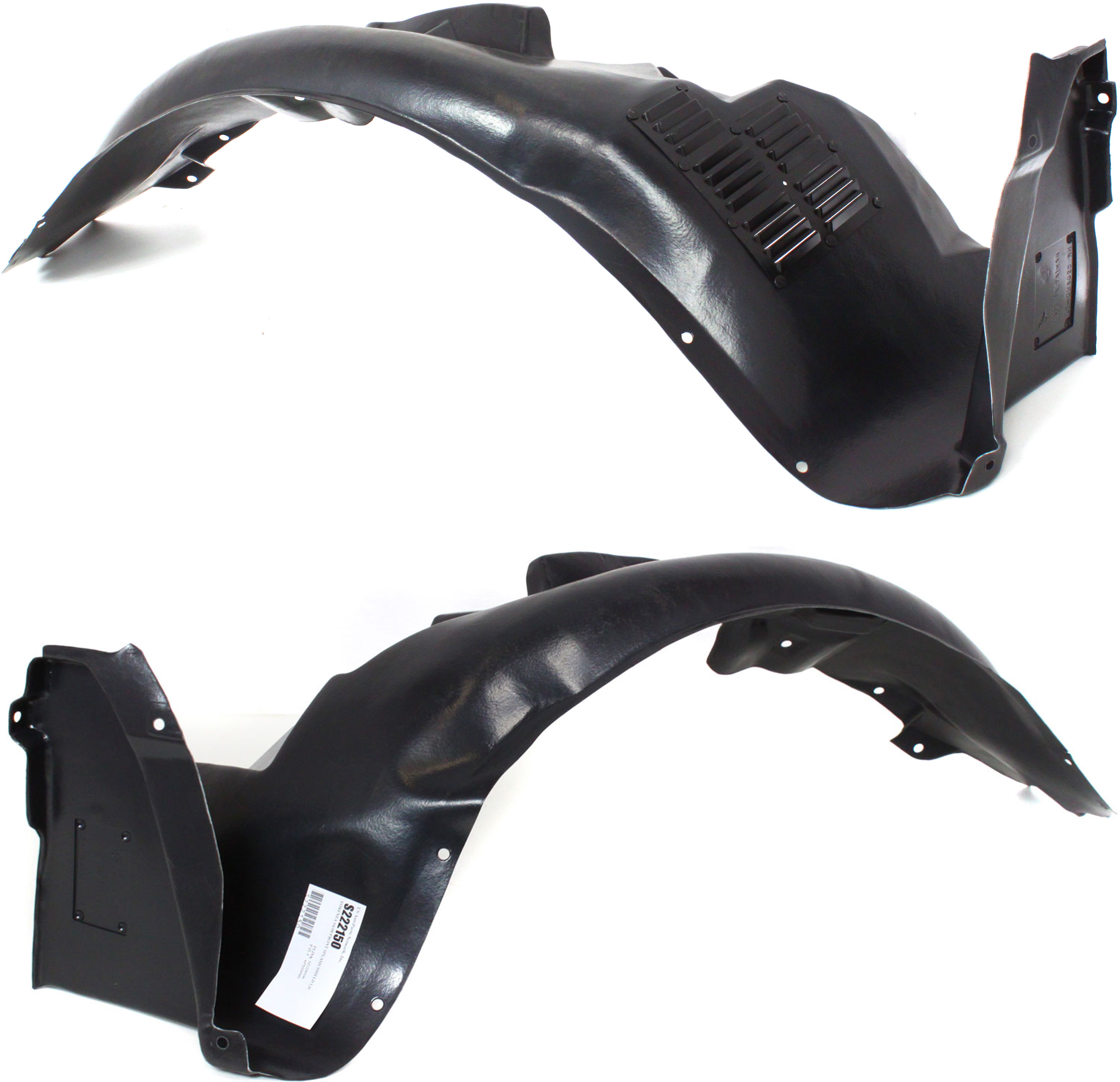 AM FORENZA 04-08 FRONT FENDER LINER RH AND LH Set of 2 SKU SET S222149 Partslink SZ1250100 SZ1251100 OEM 7231085Z01-7231585Z00
