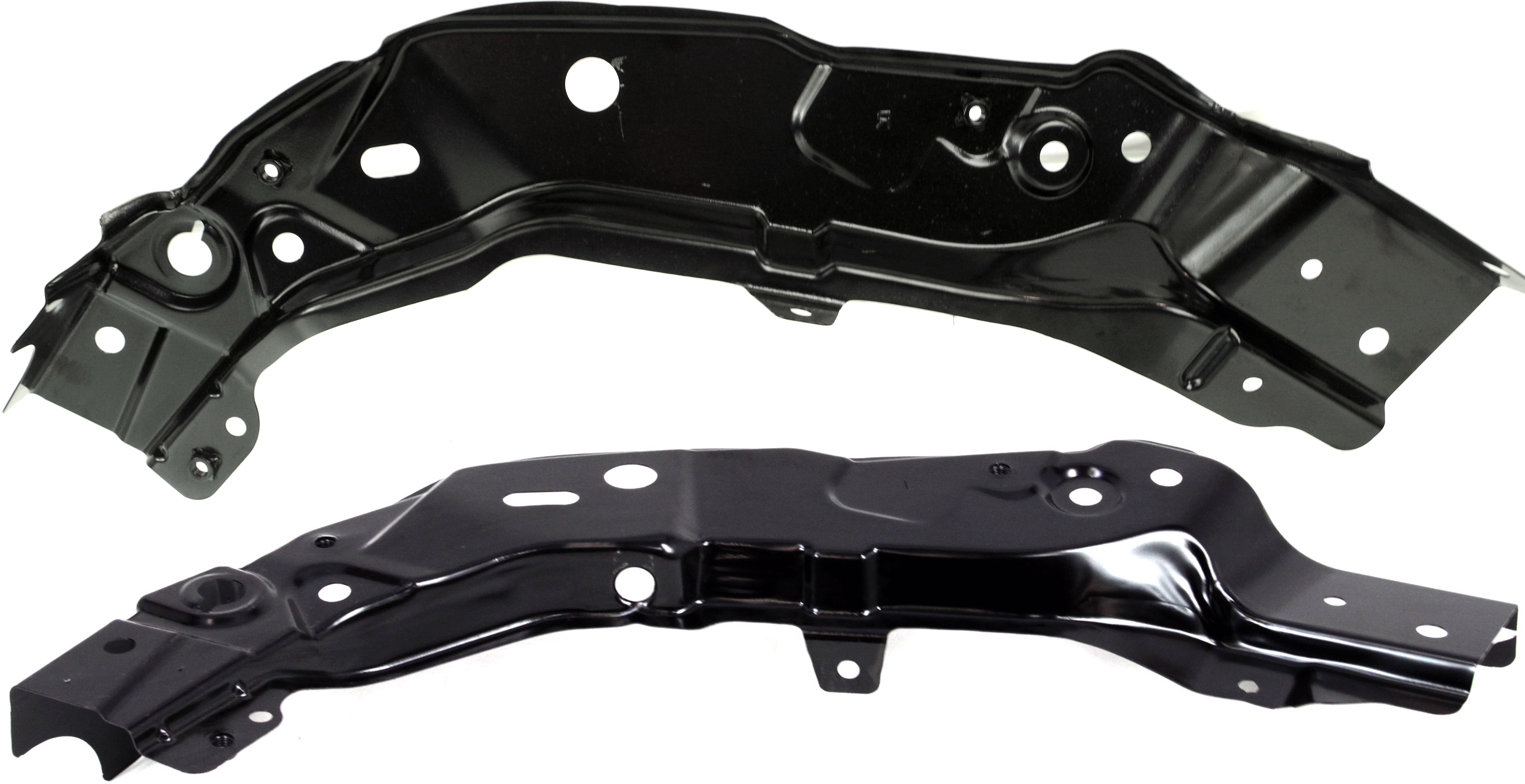 AM GRAND VITARA 06-13 RADIATOR SUPPORT RH AND LH Upper Tie Bar Outer Steel CAPA SKU SET S250507Q Partslink SZ1225146C SZ1225145C OEM 5824165J01-5824265J01