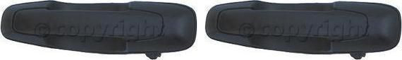 AM GRAND VITARA 99-05 XL 7-02-06 FRONT AND REAR DOOR HANDLE RH Outside Smooth Black SKU SET S462101-2 Partslink SZ1311111 OEM 8281065D005PK