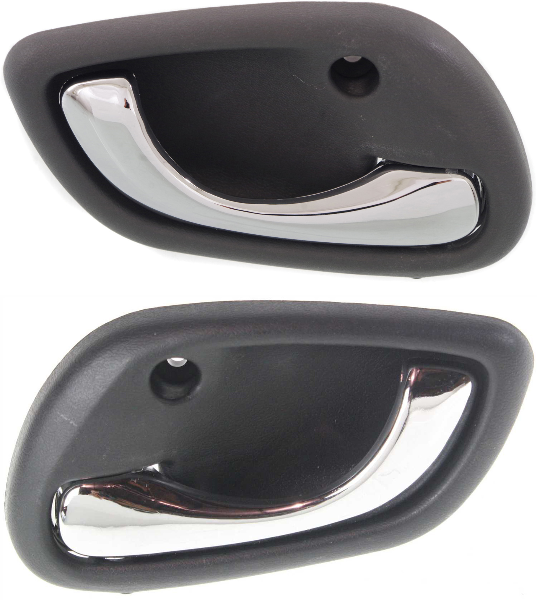 AM ESTEEM 95-02 XL 7-02-06 FRONT OR REAR INTERIOR DOOR HANDLE RH AND LH Chrome Lever Gray Housing SKU SET S462107 Partslink SZ1353100 SZ1352100 OEM 8310160G015ES 8310260G01P4Z