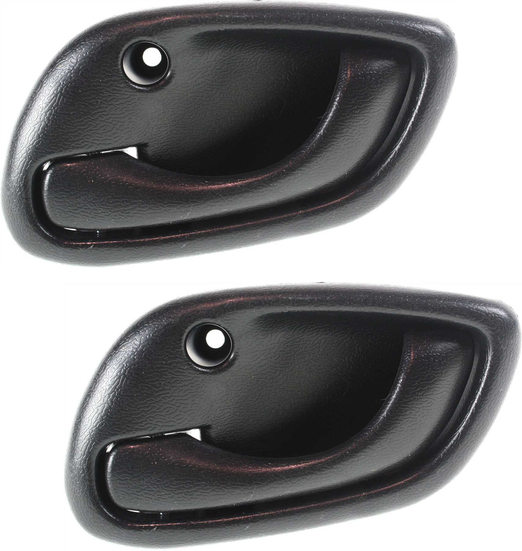 AM ESTEEM 95-02 XL 7-02-06 FRONT INTERIOR DOOR HANDLE RH and LH Textured Black =REAR SKU SET S462110-2 Partslink SZ1352101 OEM 8313060G02T01