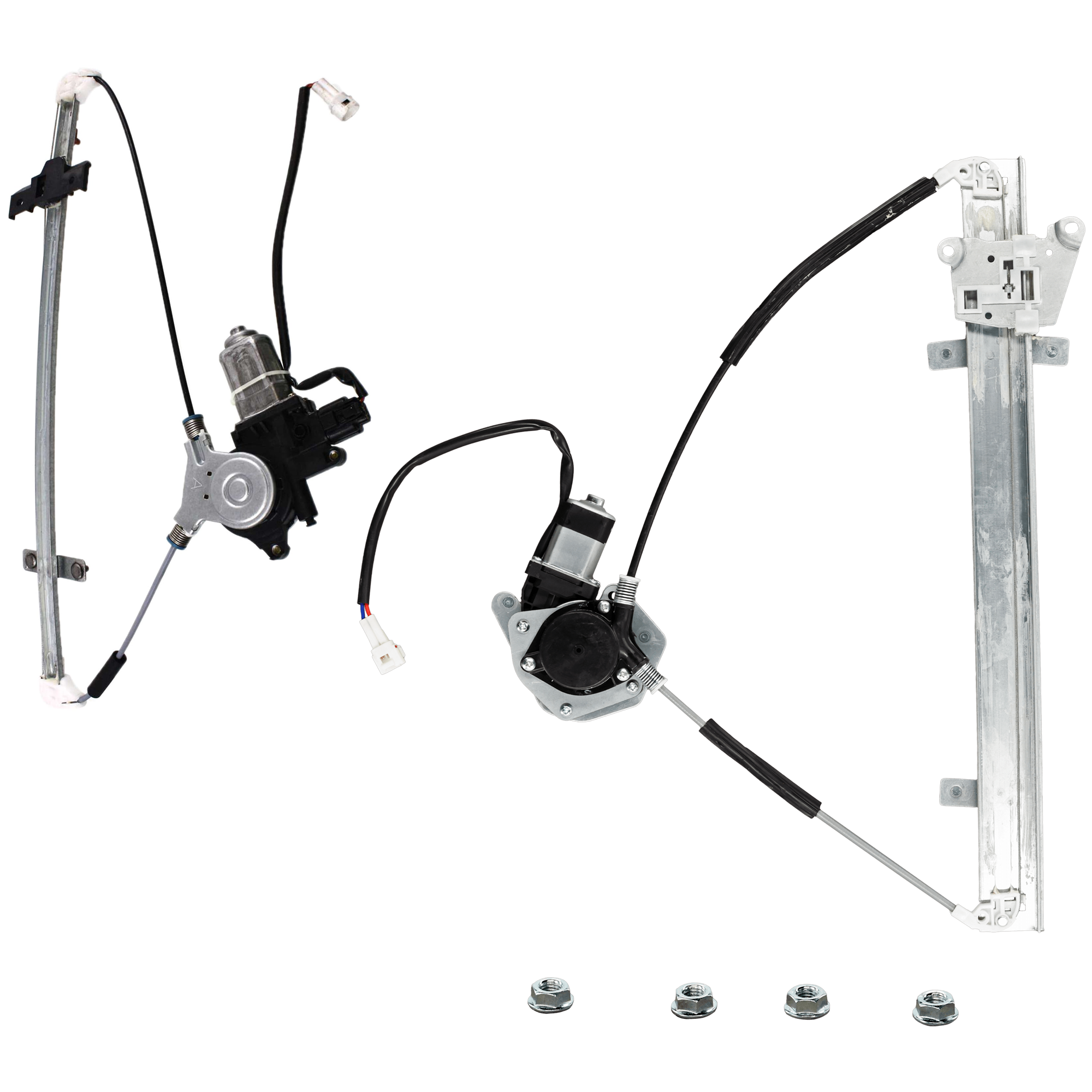 AM GRAND VITARA 99-05 XL 7-02-06 FRONT AND REAR WINDOW REGULATOR LH Power w Motor SKU SET S462914 Partslink SZ1350101 SZ1550102 OEM 8340265D10-30021420-8350265D10
