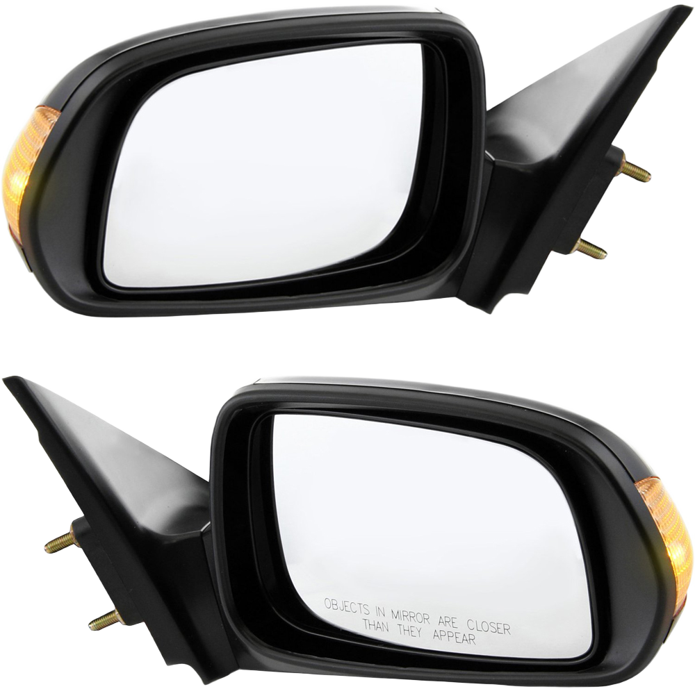 AM TC 05-10 MIRROR RH AND LH Power Non Folding Non Heated Paintable w 5 hole 5 prong connector and Signal Light SKU SET SC11ER Partslink SC1320102 SC1321102 OEM 8791021190C0-8794021190C0
