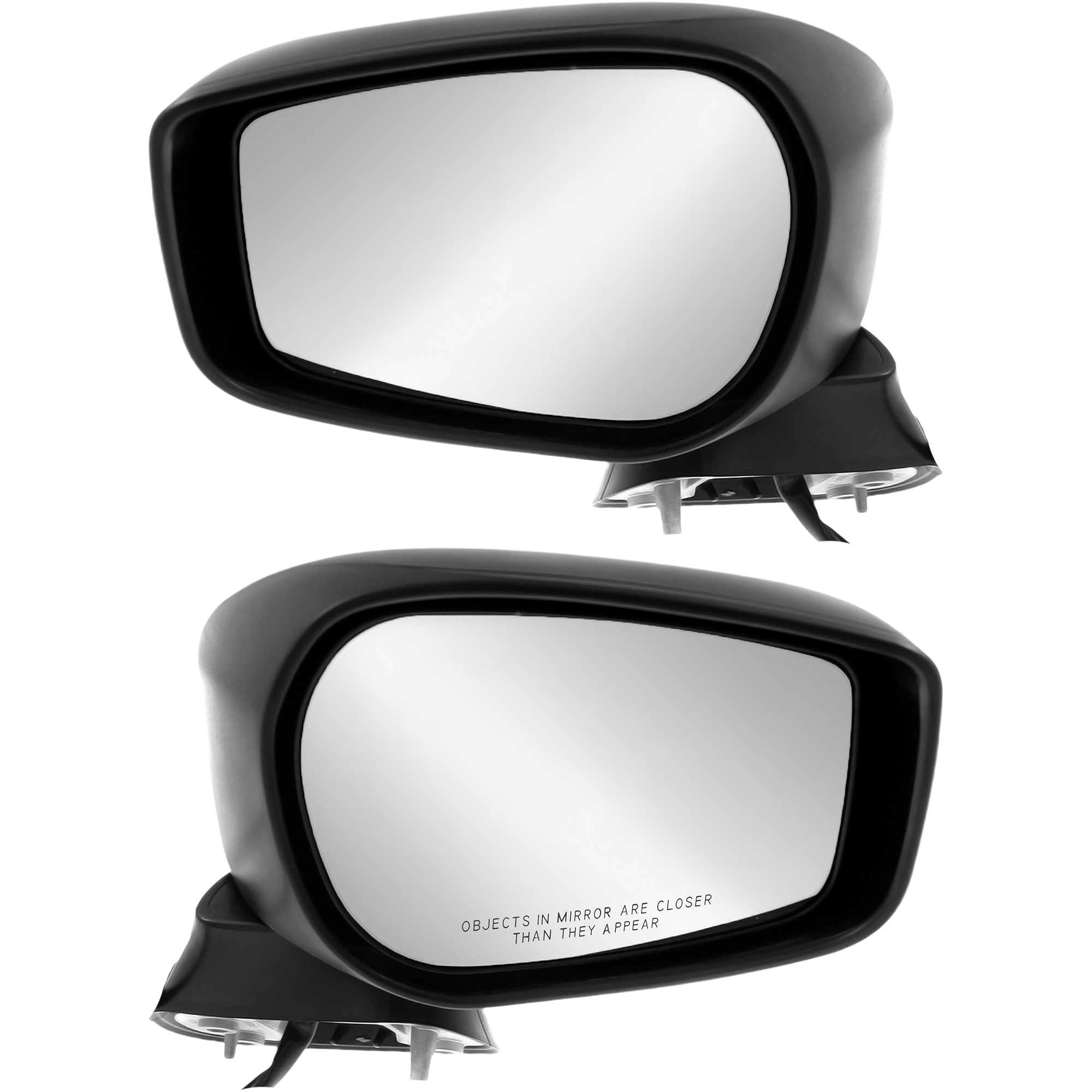 AM FR S 13-16 MIRROR RH AND LH Power Manual Folding Heated Textured SKU SET SC18ER Partslink SC1320109 SC1321109 OEM SU00303048 PFM SU00303049 PFM