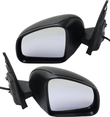 AM FORTWO 16-18 MIRROR RH AND LH Power Manual Folding Heated Textured Convertible Coupe SKU SET SM02ER Partslink SM1320102 SM1321102 OEM A4538116600 PFM A4538116900 PF