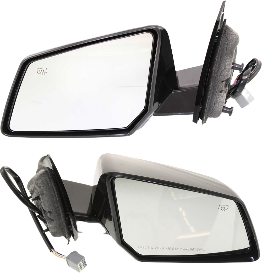 AM ACADIA OUTLOOK 07-08 MIRROR RH AND LH Power Manual Folding Heated Paintable w In housing Signal Light No Auto dimming BSD and Memory SKU SET ST21ER S Partslink GM1320364 GM1321364 OEM 25894449-25894450
