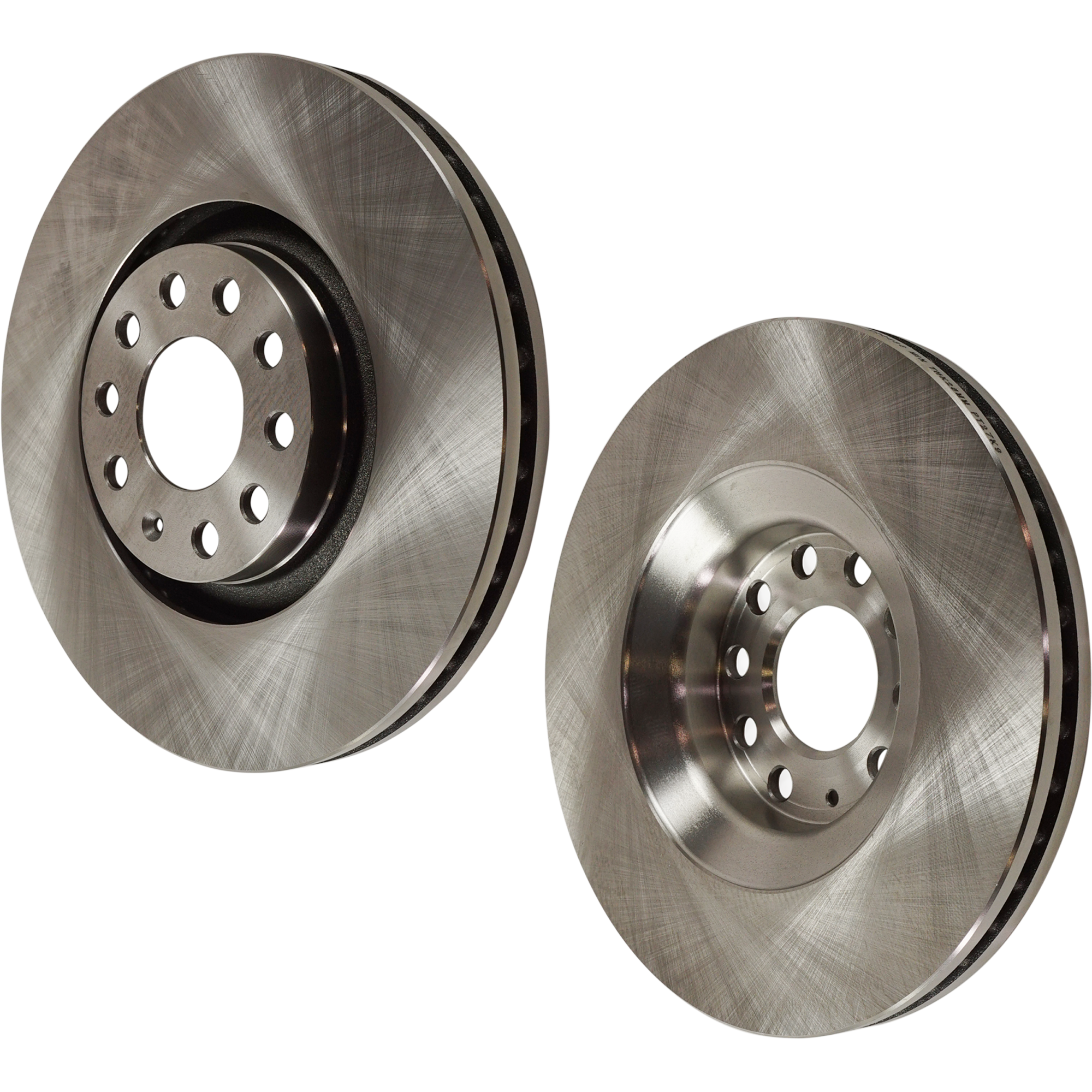 AM A4 A4 QUATTRO 05-09 FRONT BRAKE DISC 2 Wheel Set SKU SET STPA27110010-2 OEM 8D0615301K 8D0615301M 8E061530