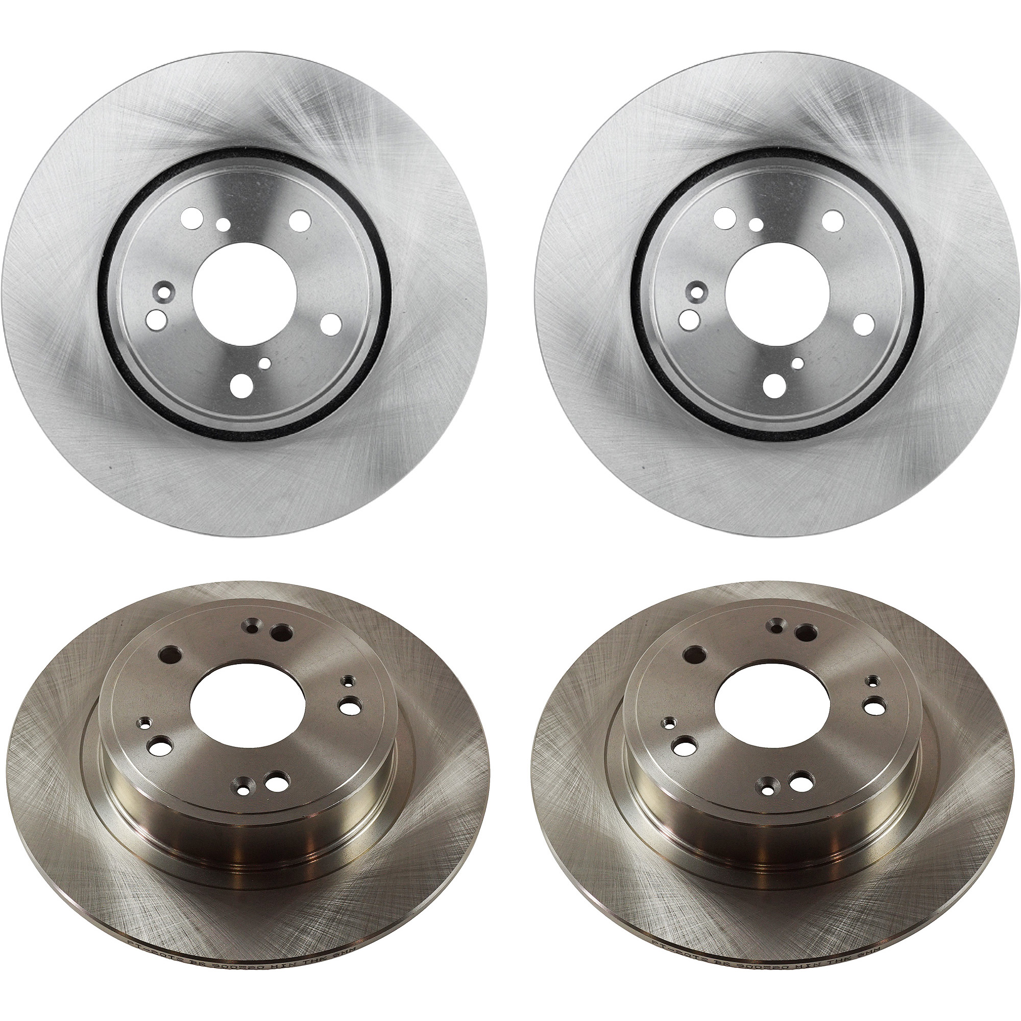 AM ILX 17-22 ACCORD 16-17 FRONT AND REAR BRAKE DISC 4 Wheel Set SKU SET STPA27110022-4 OEM 45251T2FA81-42510SFY000-42510T