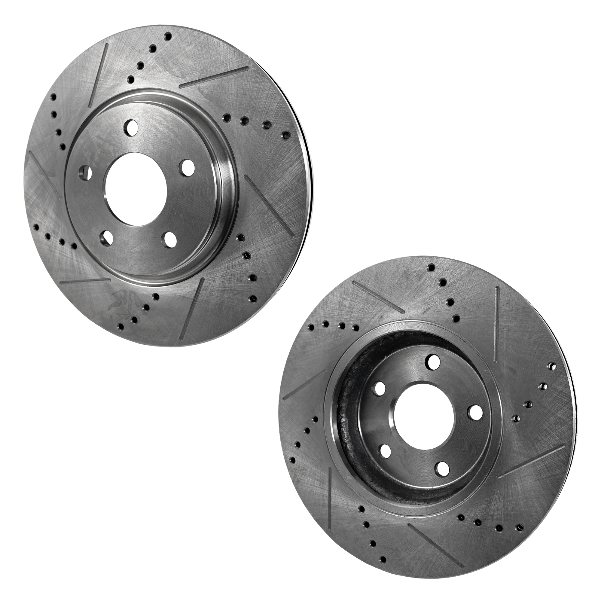 AM MDX 07-13 ODYSSEY 11-17 REAR BRAKE DISC RH AND LH Drilled and Slotted SKU SET STPA27110027DRS2 OEM 31469-44606-0833323-900532-600