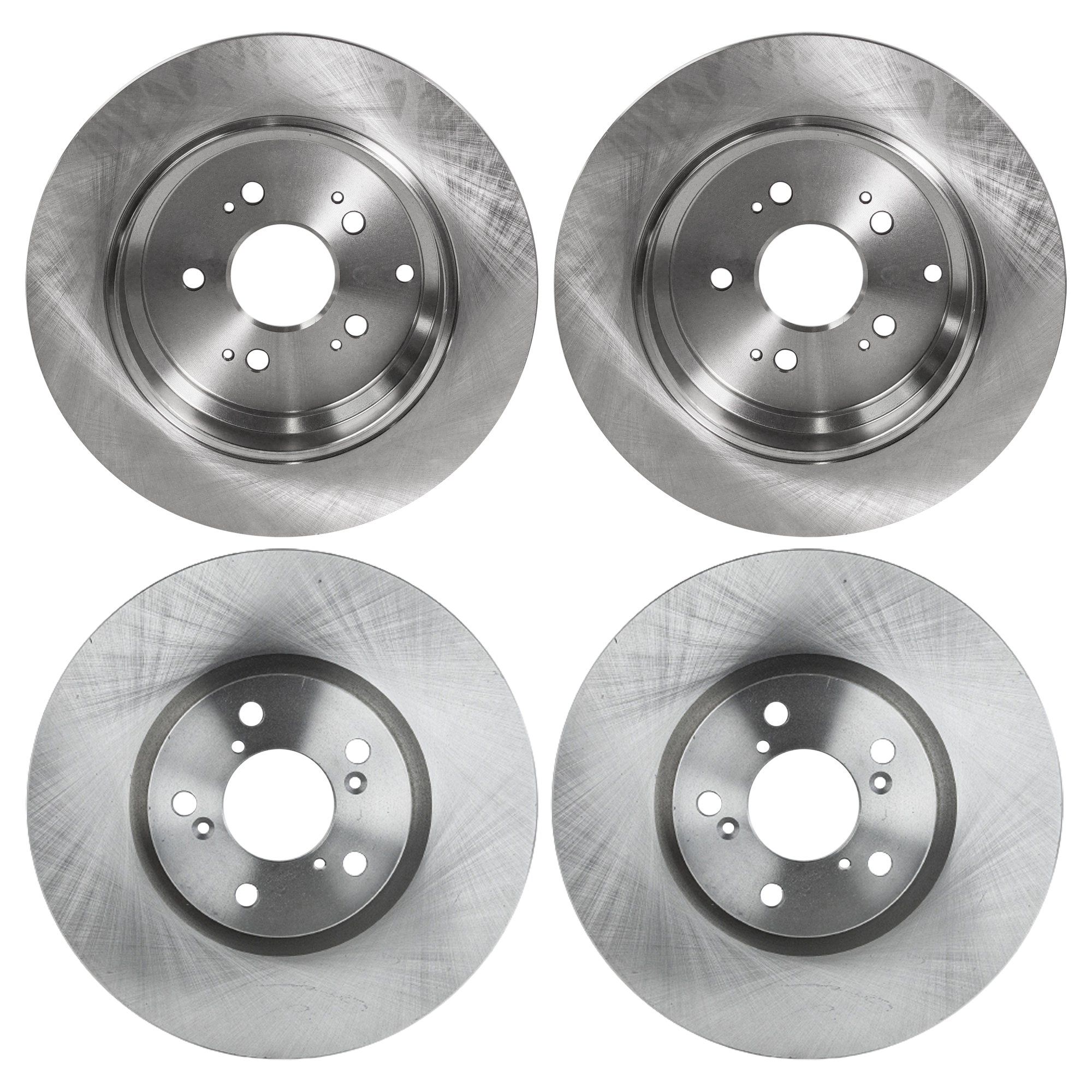 AM MDX 07-13 PILOT 09-15 FRONT AND REAR BRAKE DISC 4 Wheel Set SKU SET STPA27110028-4 OEM 42510SZAA00-42510SZAA10-42510T