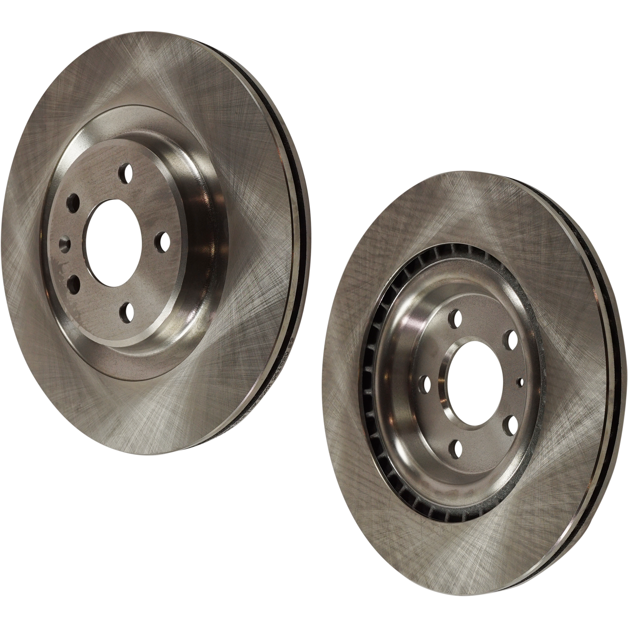 AM A4-17-19 A6-14-18 REAR BRAKE DISC 2 Wheel Set SKU SET STPA27110037-2 OEM 4H0615601H