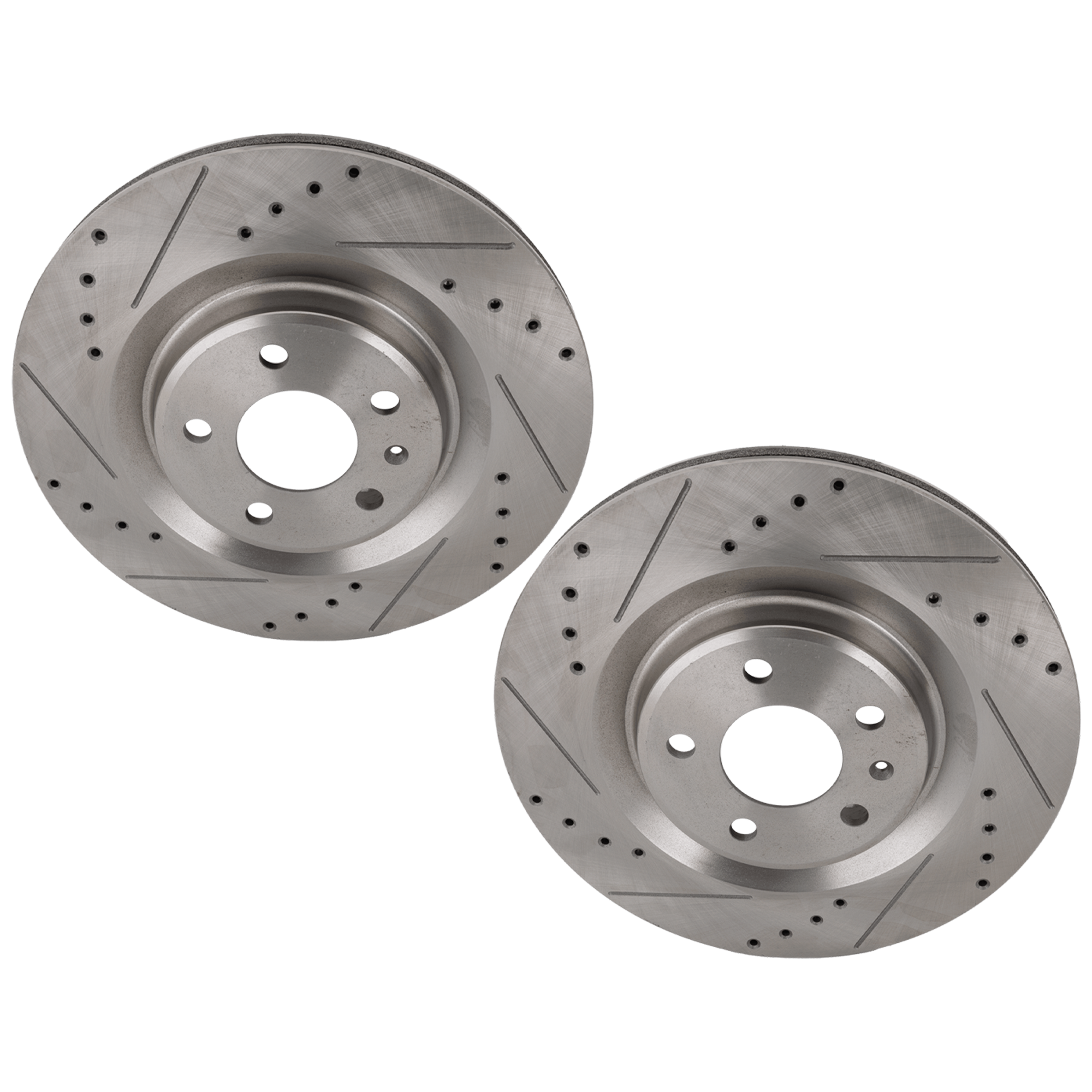 AM S4-10-19 A6 ALLROAD 20-21 REAR BRAKE DISC RH AND LH Drilled and Slotted SKU SET STPA27110037DRS2 OEM 45572-850272-45572G 980881R
