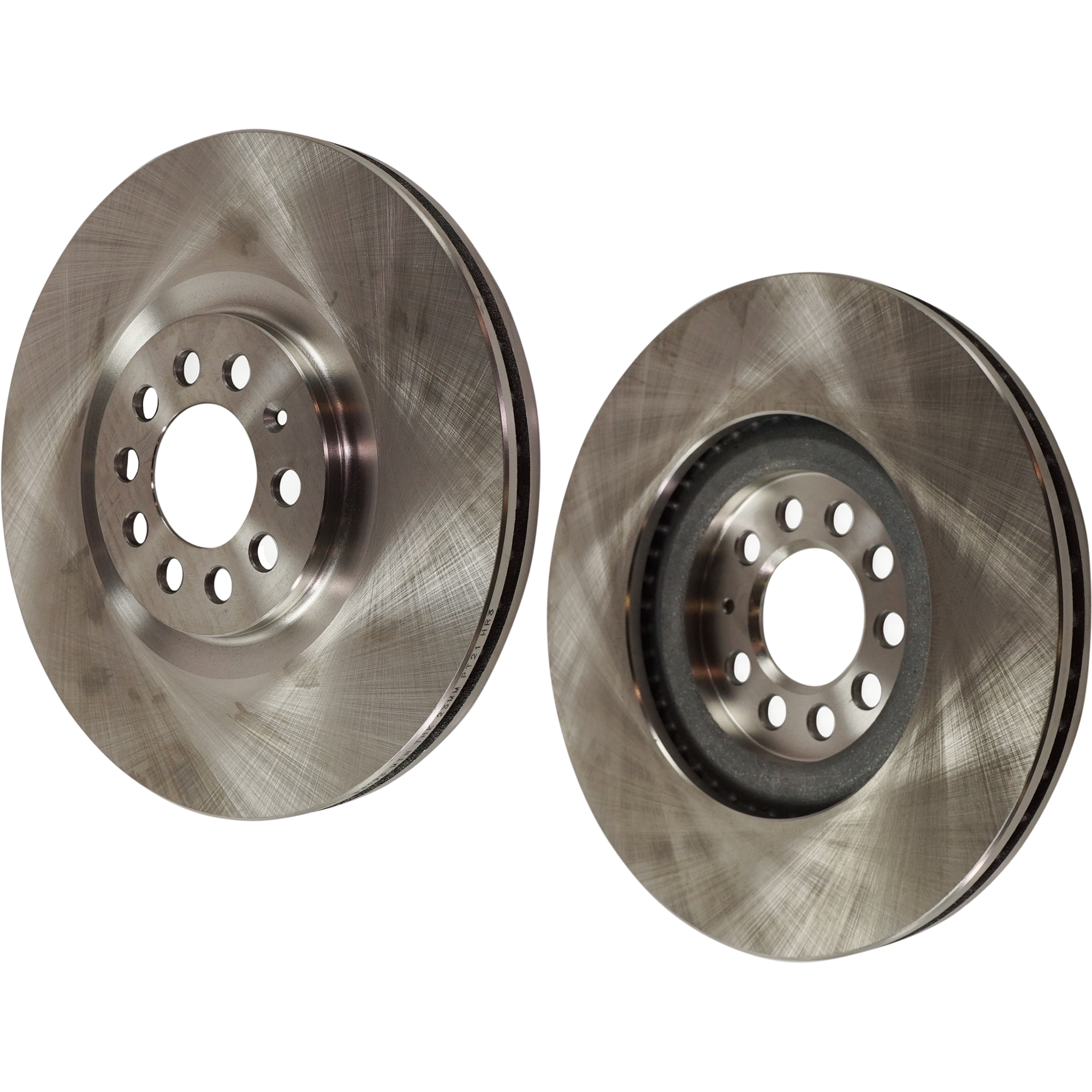 AM TT TT QUATTRO 00-06 FRONT BRAKE DISC RH AND LH 2 Wheel Set SKU SET STPA27110043-2 OEM 34193-12133062-48880004-600740