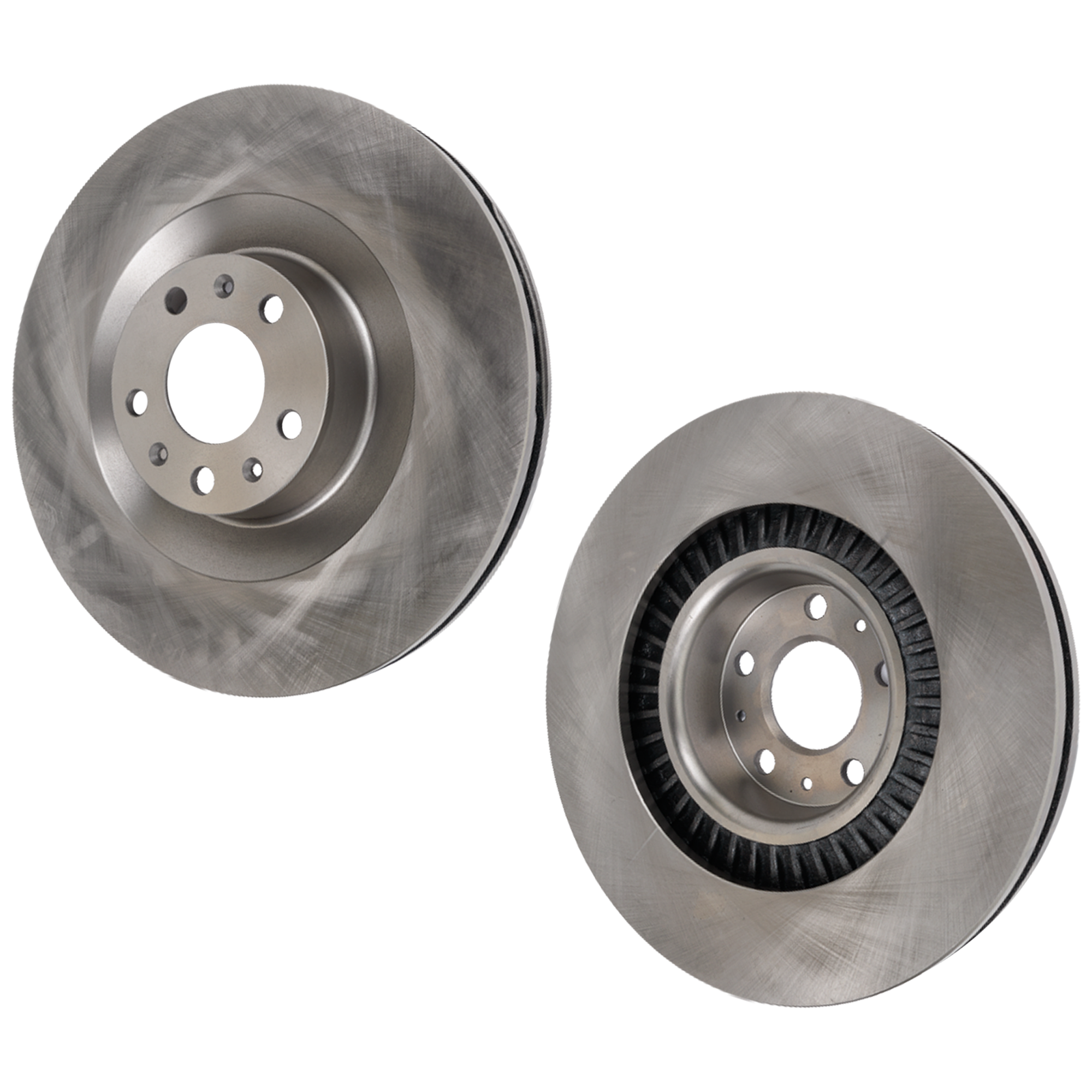 AM A8 QUATTRO 04-10 A6 QUATTRO 09-11 FRONT BRAKE DISC RH AND LH Plain Surface Vented 5 Lugs SKU SET STPA271100462 OEM 34270-34289-45116-850207-12133