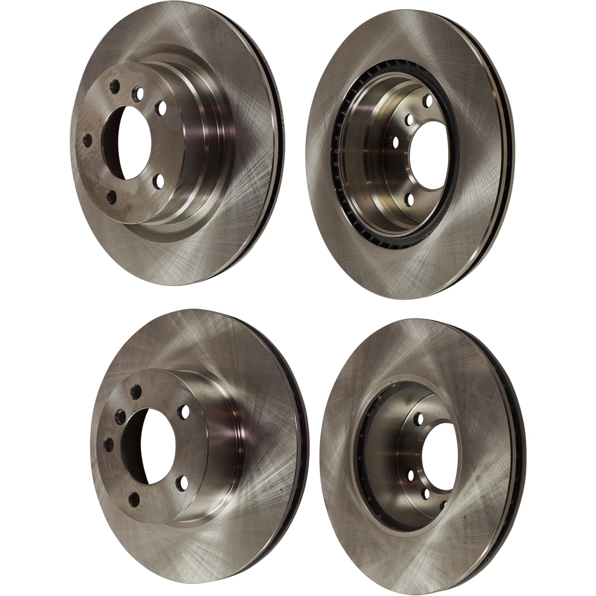 AM 325I 06-06-328I 07-07 FRONT AND REAR BRAKE DISC 4 Wheel Set SKU SET STPB27110006-4 B OEM 34216764651-34116764643-341167