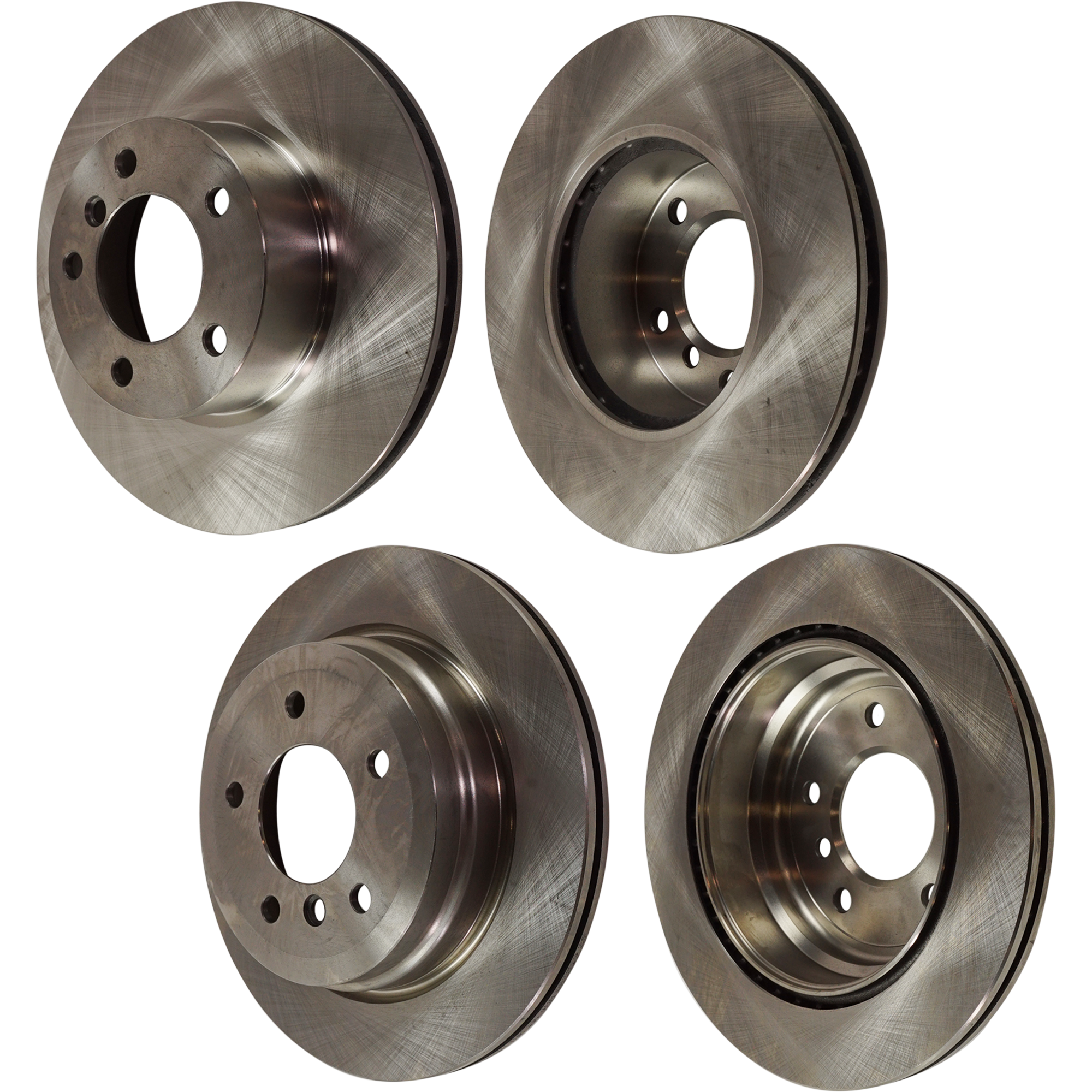 AM 325XI 06-06-328I 07-07 FRONT AND REAR BRAKE DISC 4 Wheel Set SKU SET STPB27110006-4 C OEM 34116764643-34116772669-341168