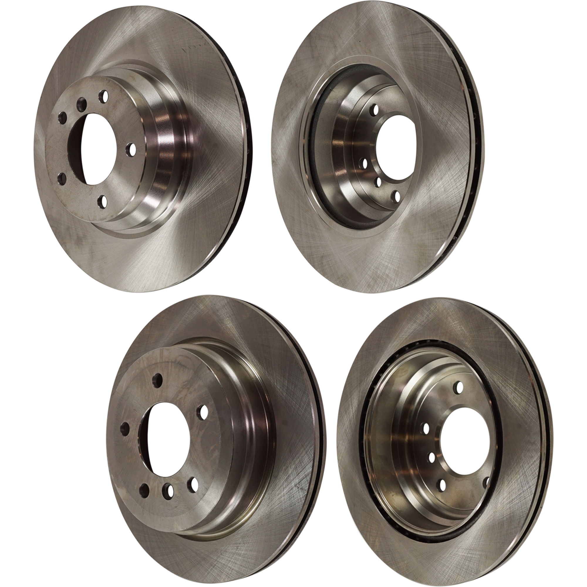 AM X1-12-14 FRONT AND REAR BRAKE DISC 4 Wheel Set SKU SET STPB27110008-4 B OEM 34116764645-34116854999-342167