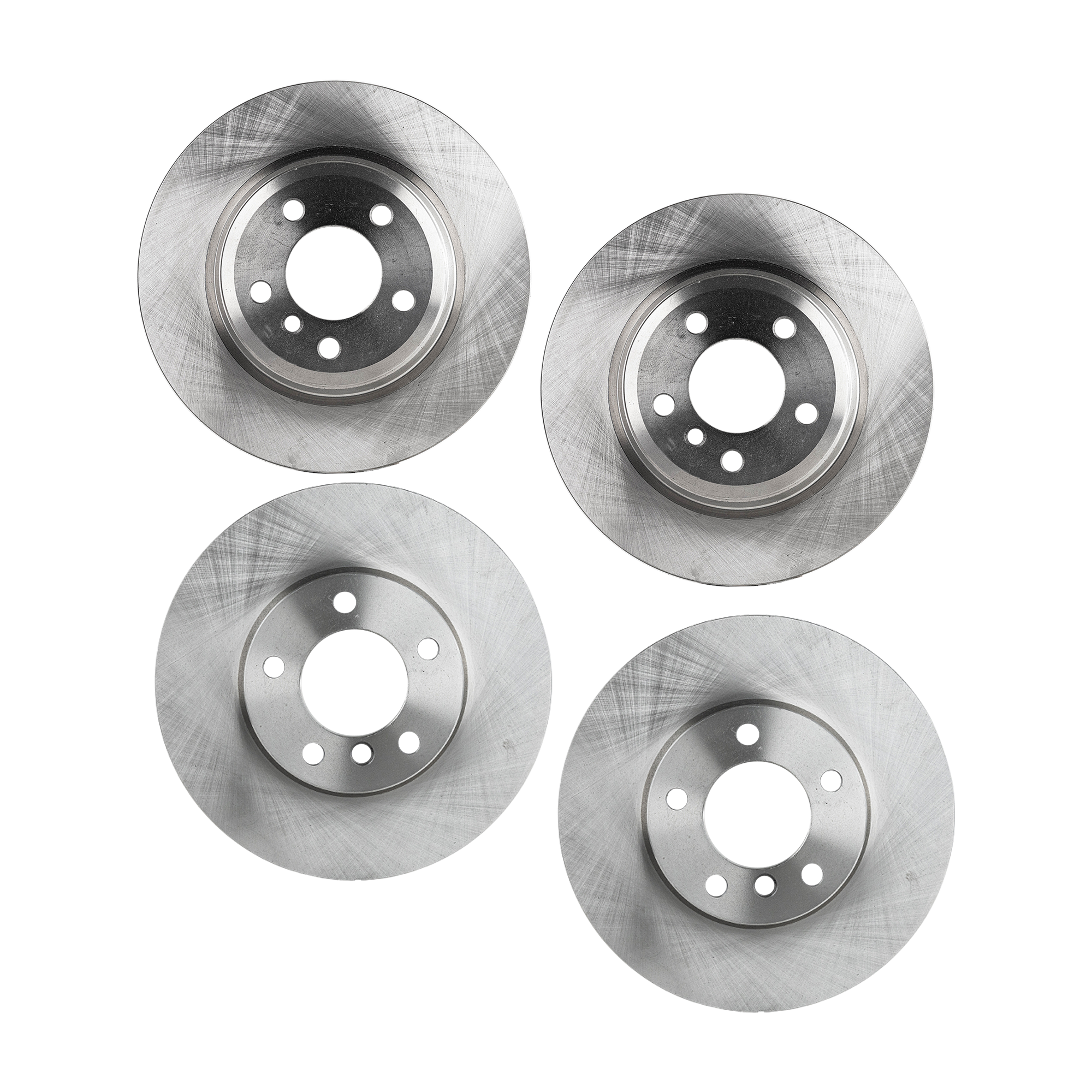 AM 4 SERIES 14-20 FRONT AND REAR BRAKE DISC 4 Wheel Set SKU SET STPB27110010-4 E OEM 34116774875-34116855006-45618